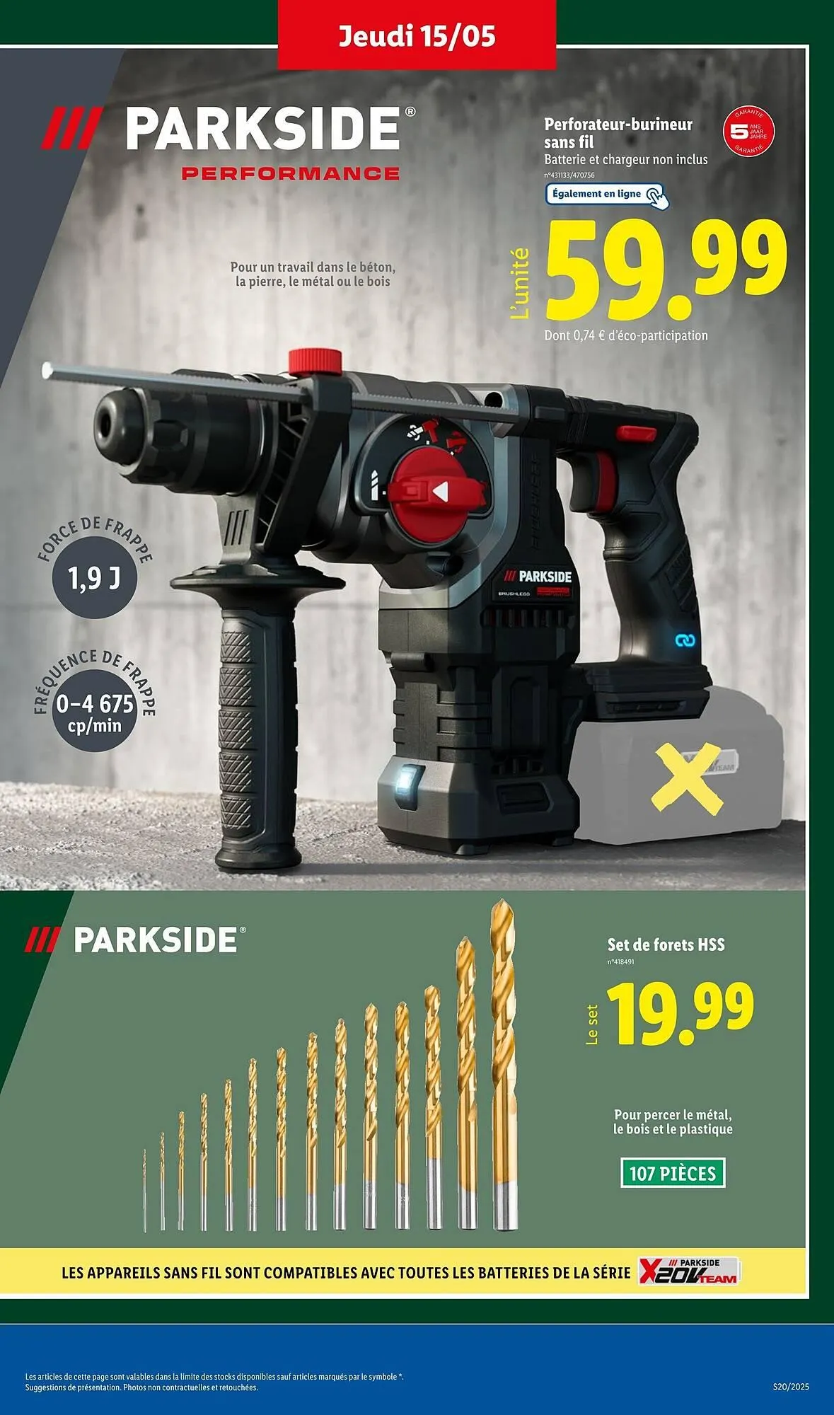 Catalogue Lidl du 15 mai au 19 mai 2025 - Catalogue page 5