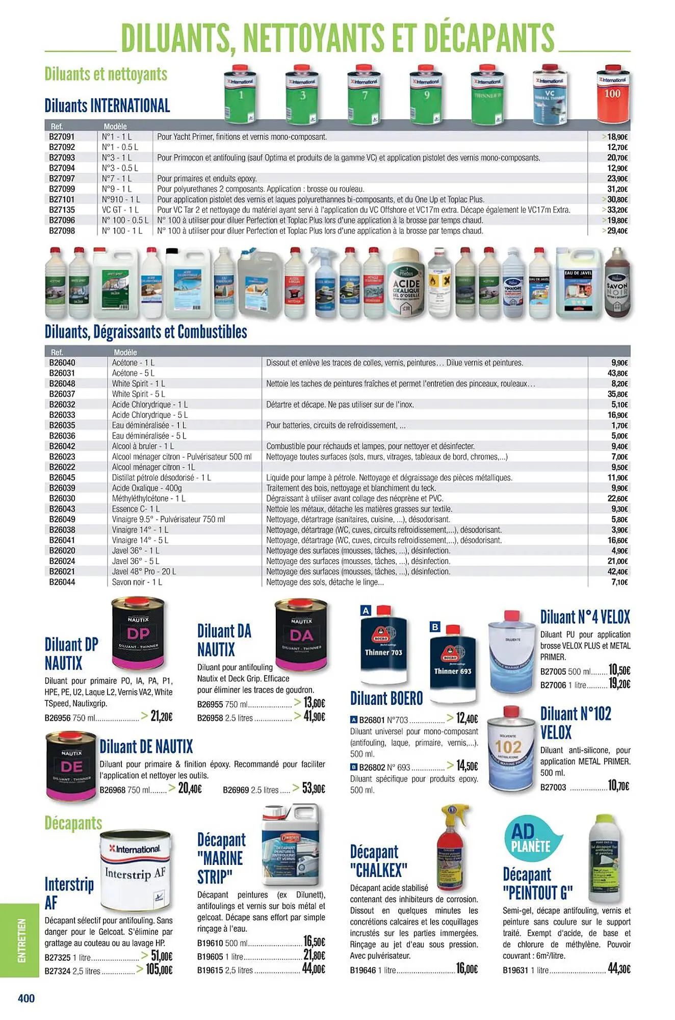Catalogue Accastillage Diffusion du 1 mars au 31 décembre 2023 - Catalogue page 402