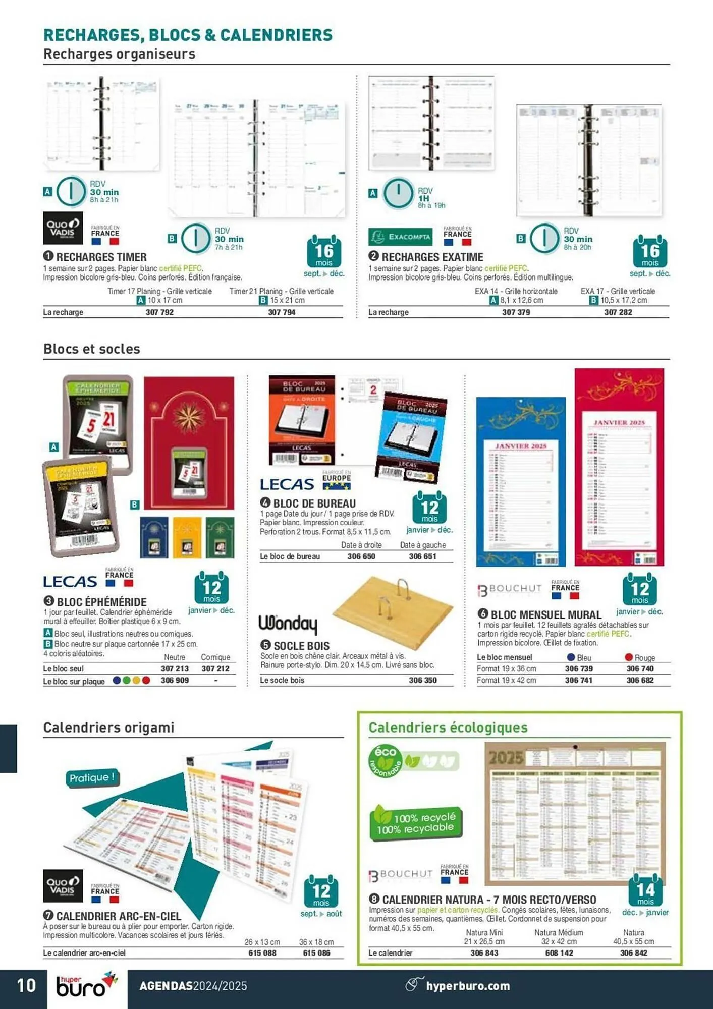 Hyperburo Catalogue du 28 mars au 31 décembre 2025 - Catalogue page 10