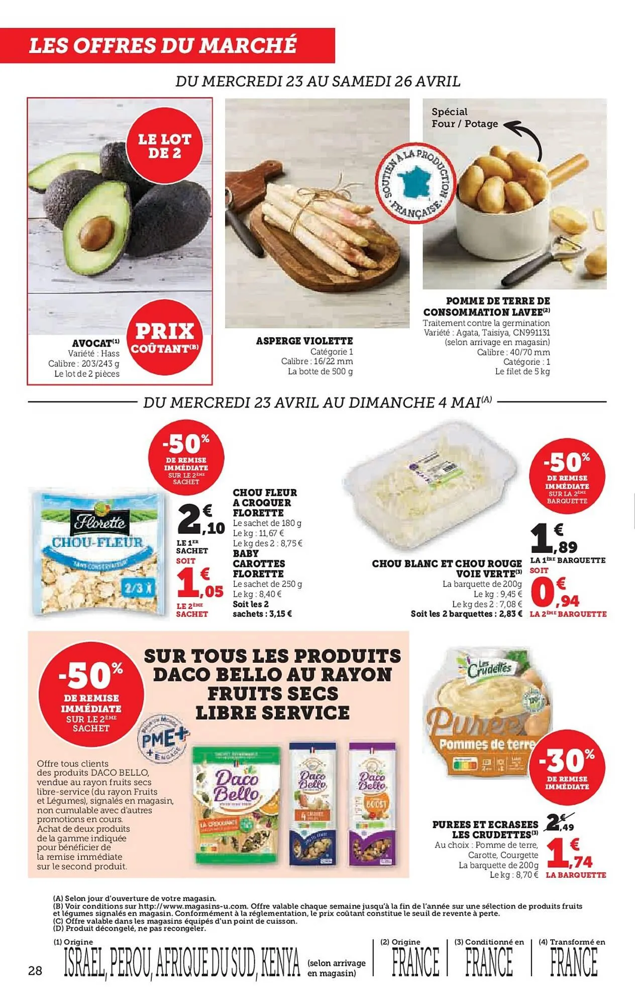 Catalogue Super U du 23 avril au 4 mai 2025 - Catalogue page 28