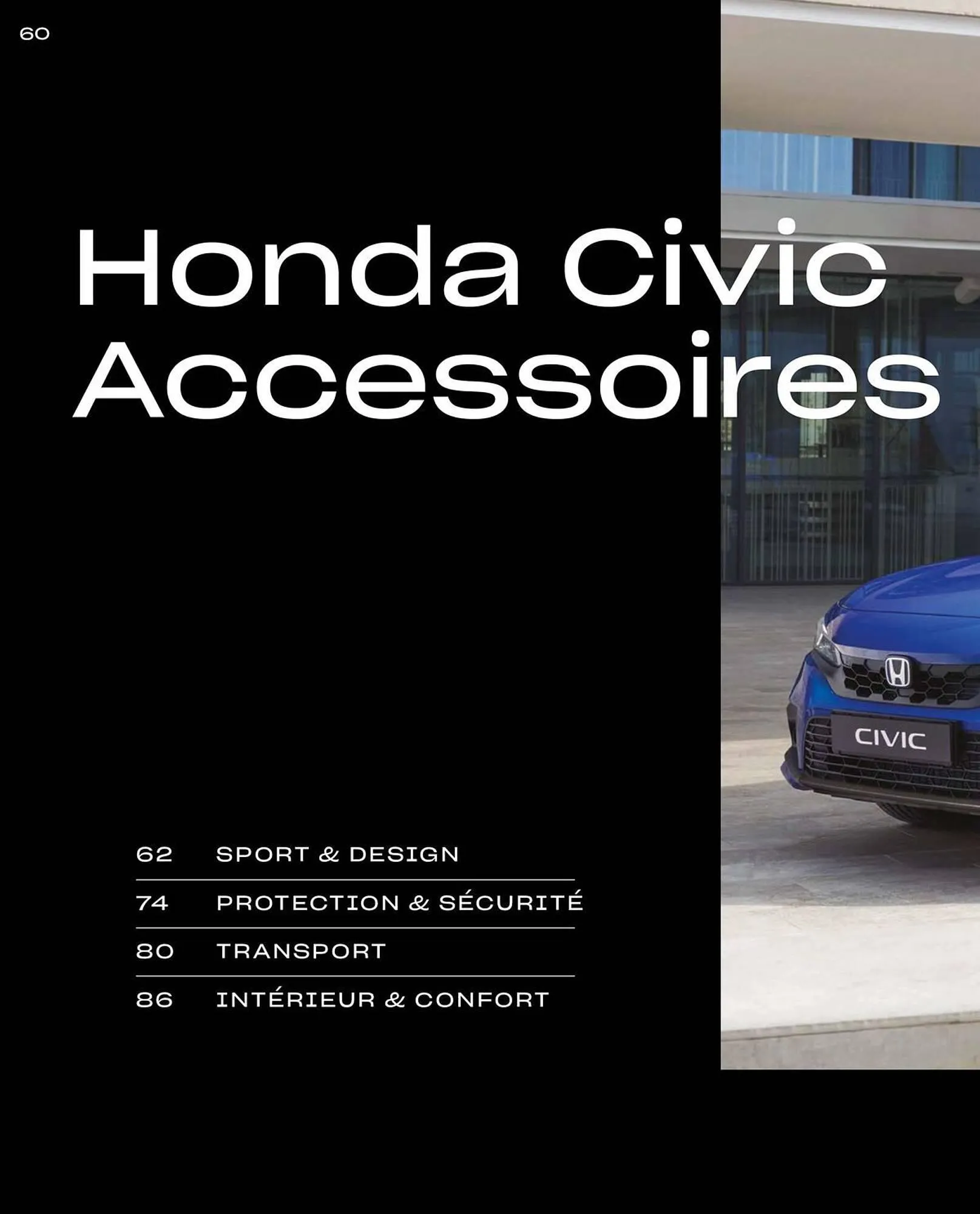 Catalogue Honda Civic Hybrid du 20 décembre au 30 juin 2024 - Catalogue page 60