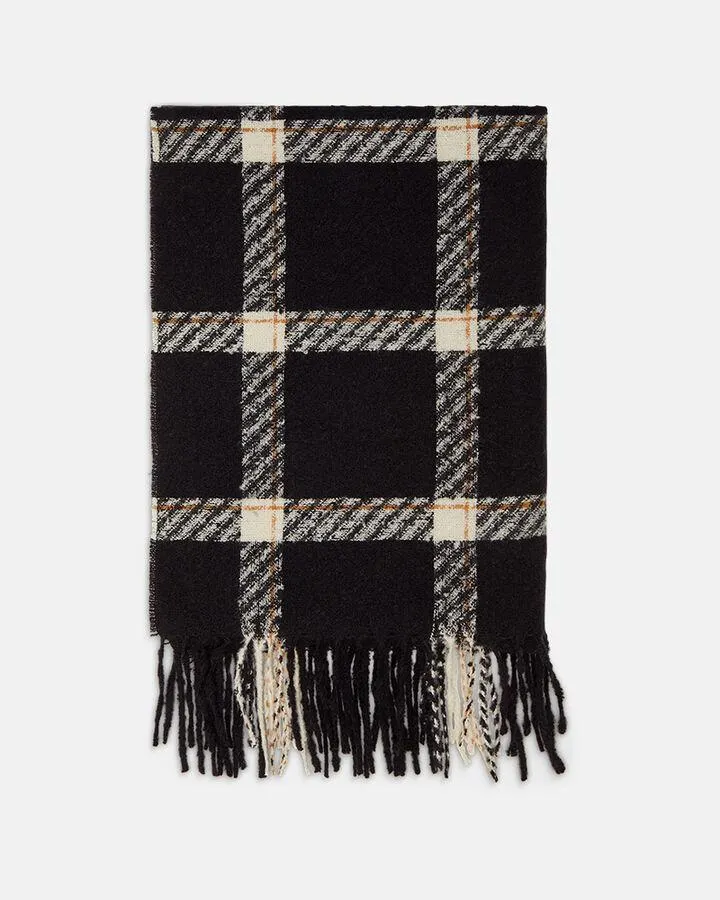 FOULARD BARBARAH Noir ecru