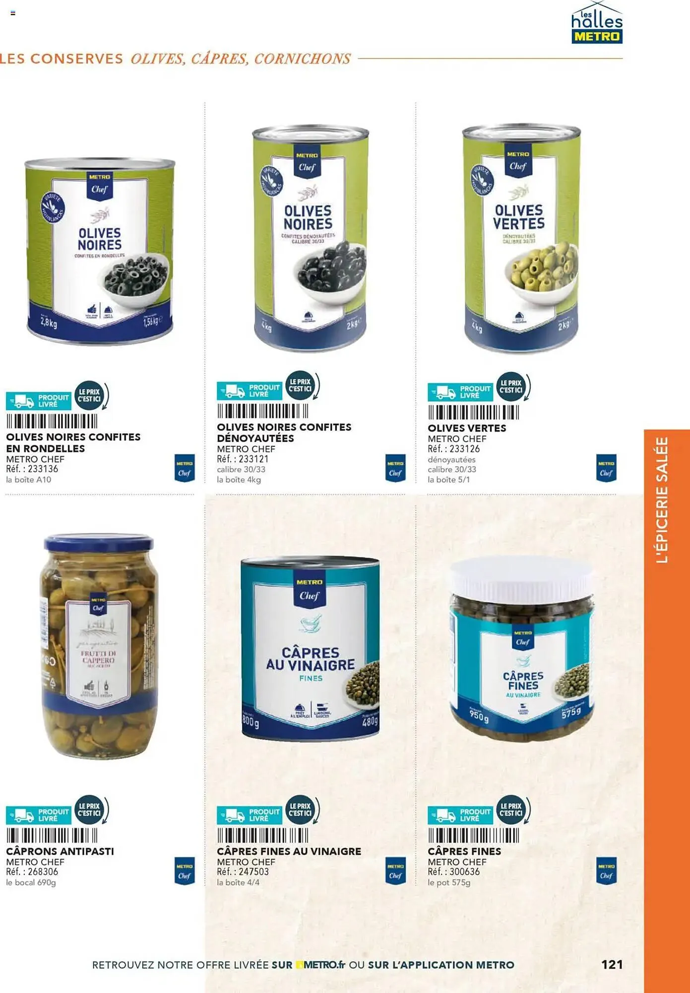 Catalogue METRO du 24 avril au 31 décembre 2025 - Catalogue page 121