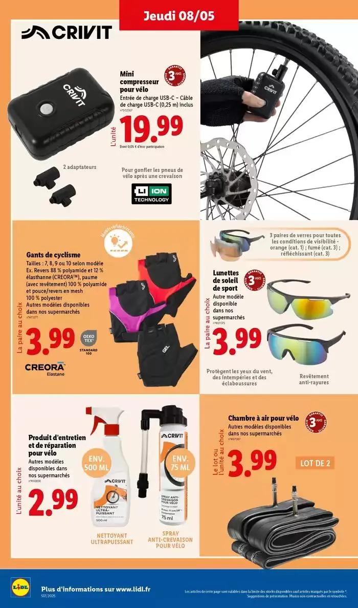Chez Lidl, retrouvez des accessoires pour la cuisine, le bureau et bien plus encore ! du 8 mai au 12 mai 2025 - Catalogue page 12