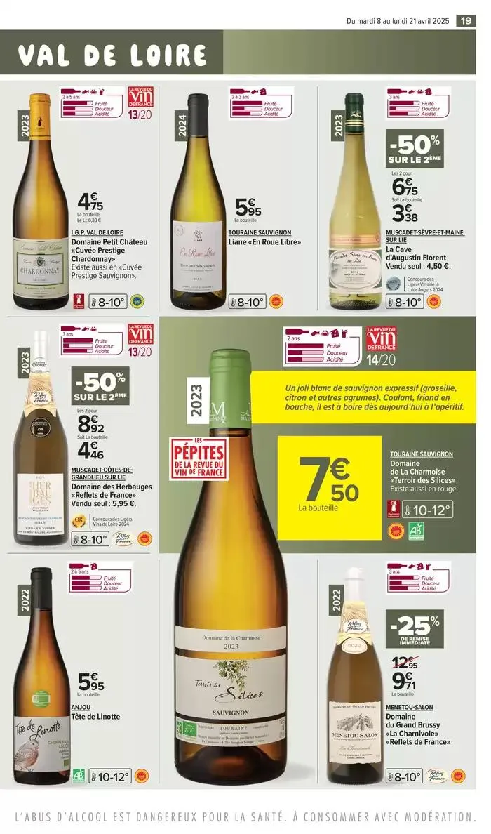 FOIRE AUX VINS DE PRINTEMPS du 8 avril au 21 avril 2025 - Catalogue page 21