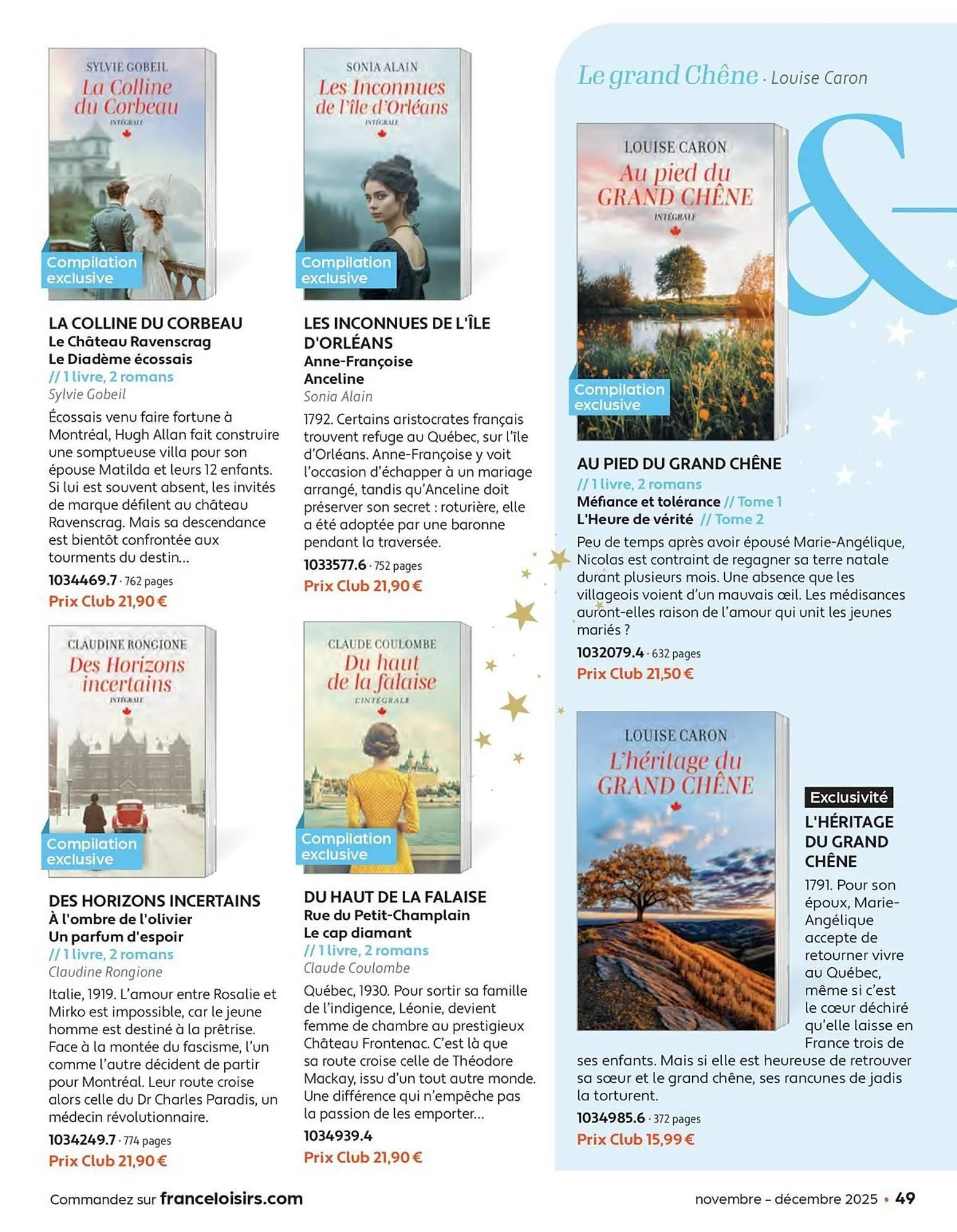Catalogue France Loisirs du 3 novembre au 31 décembre 2025 - Catalogue page 49