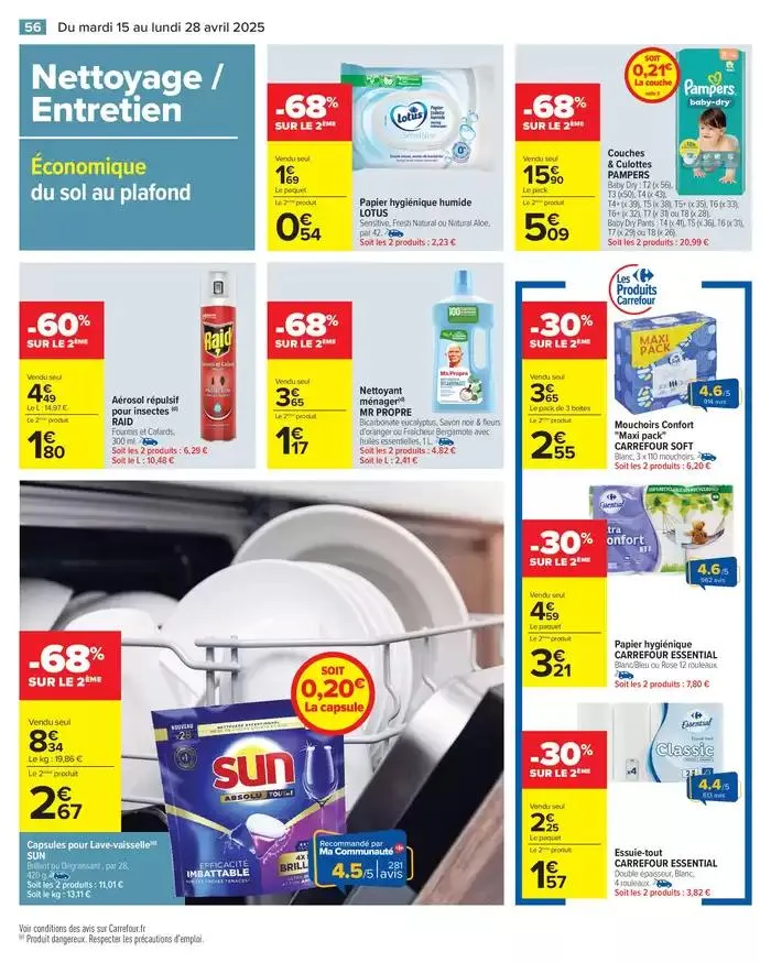 CRÊPES PARTY du 15 avril au 28 avril 2025 - Catalogue page 58