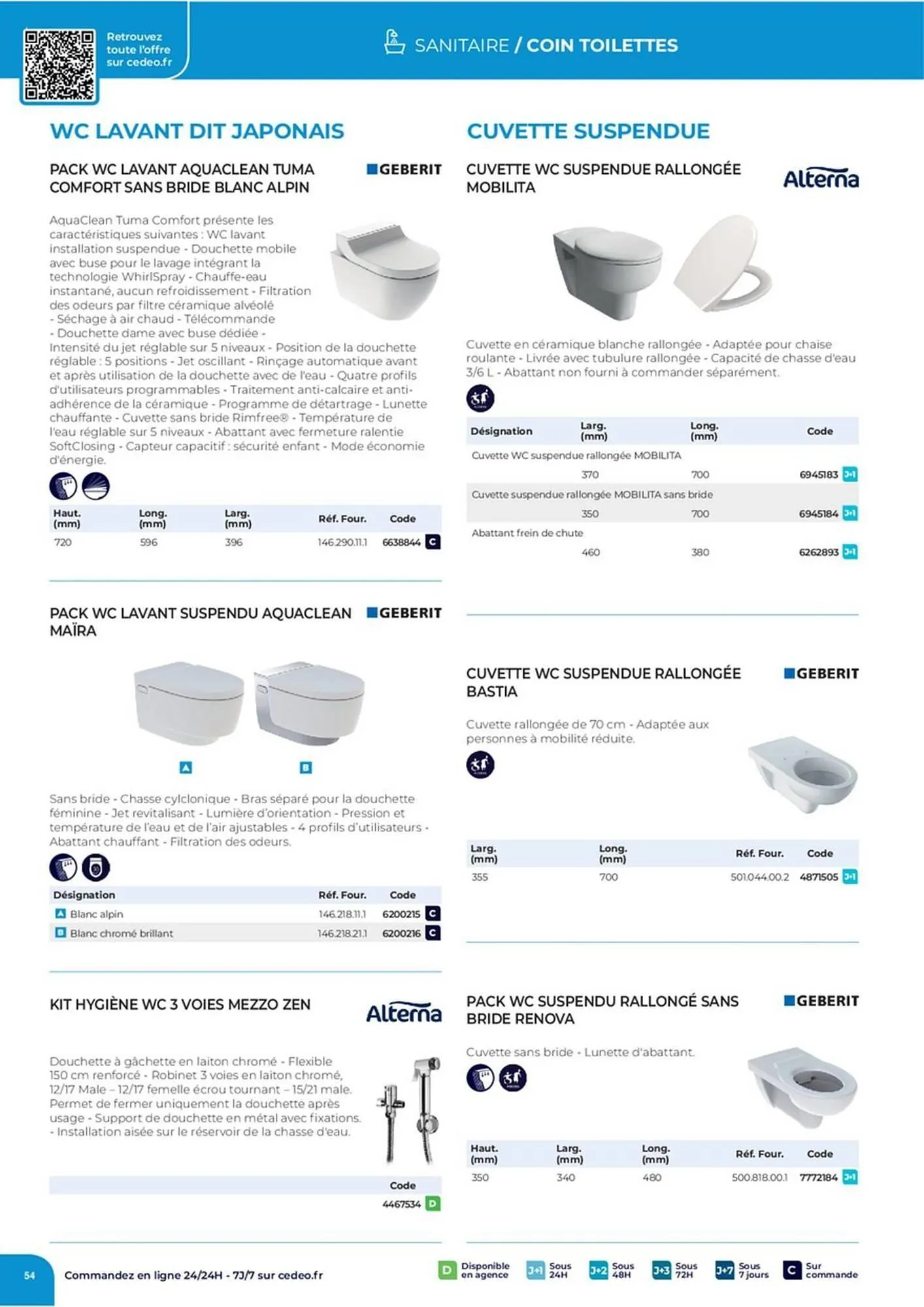 Catalogue Cedeo du 10 octobre au 28 février 2026 - Catalogue page 54