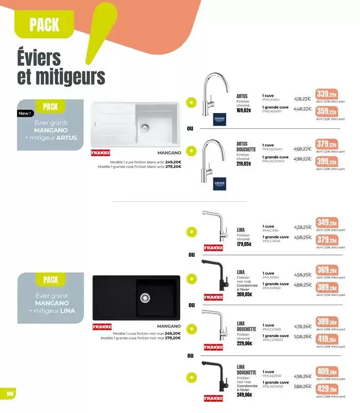 Consultez le menu avant de vous mettre en cuisine. du 7 janvier au 31 décembre 2025 - Catalogue page 100