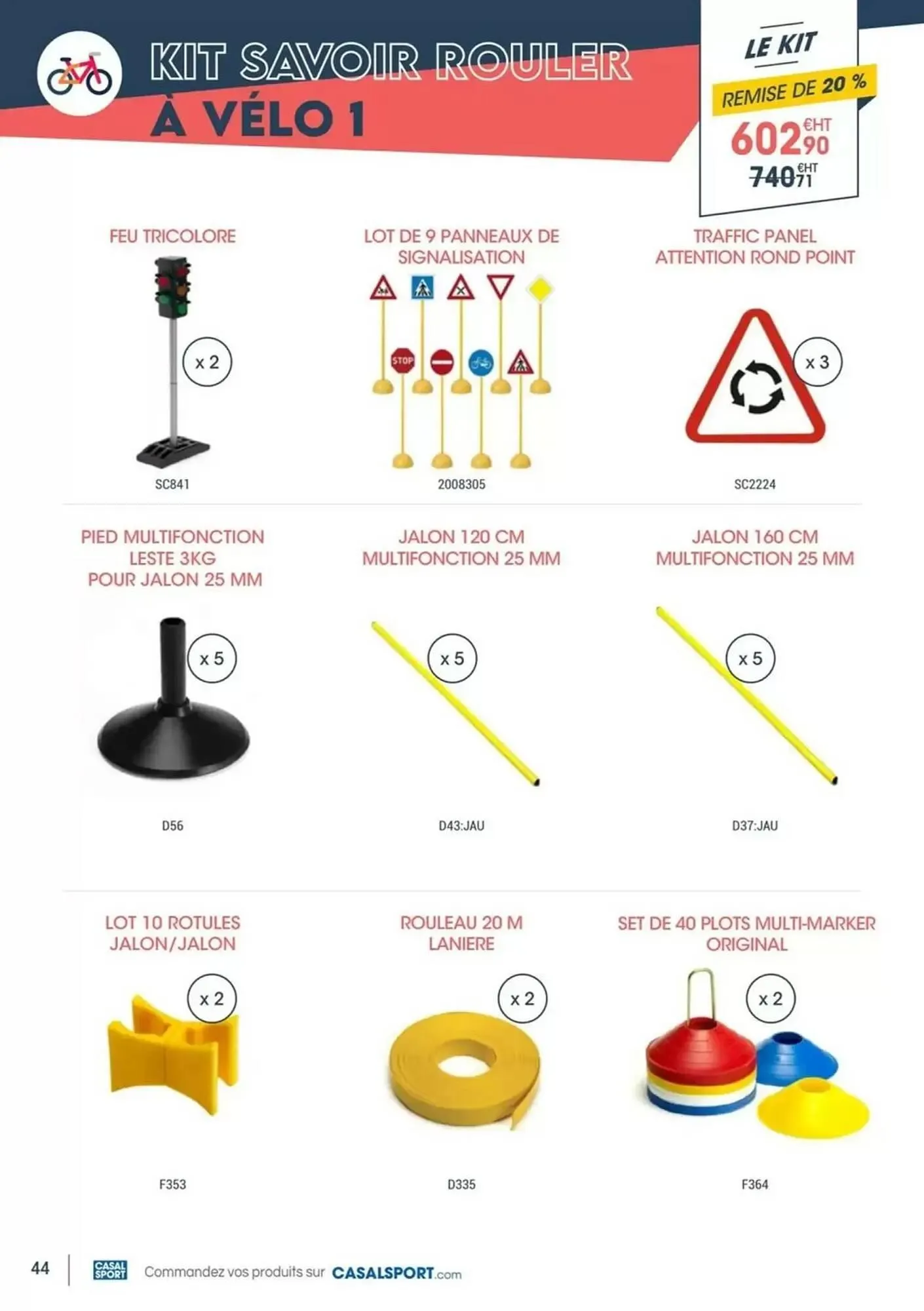Catalogue Casal Sport du 15 avril au 31 mai 2026 - Catalogue page 44