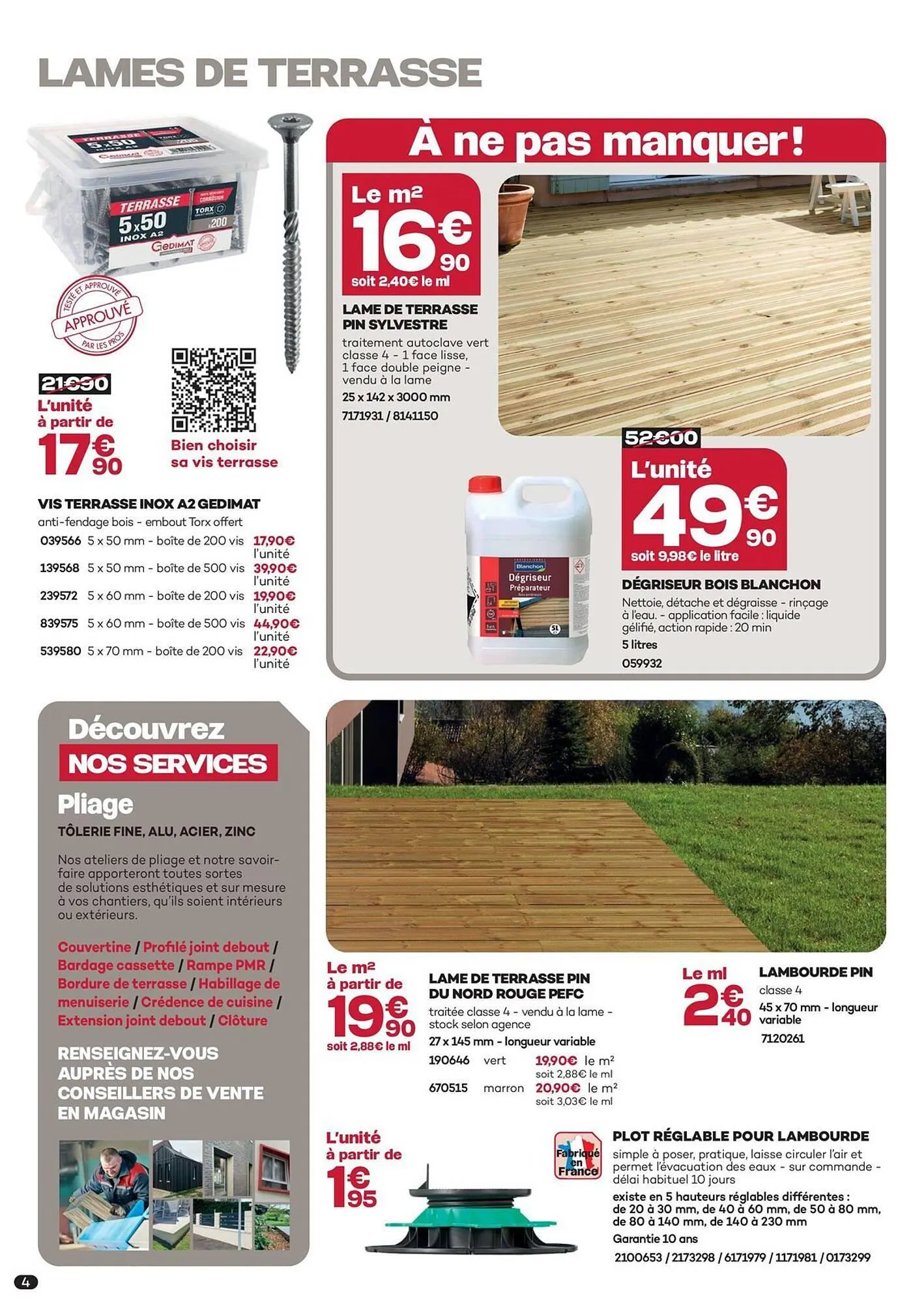 Catalogue Gedimat du 2 mars au 4 avril 2026 - Catalogue page 4