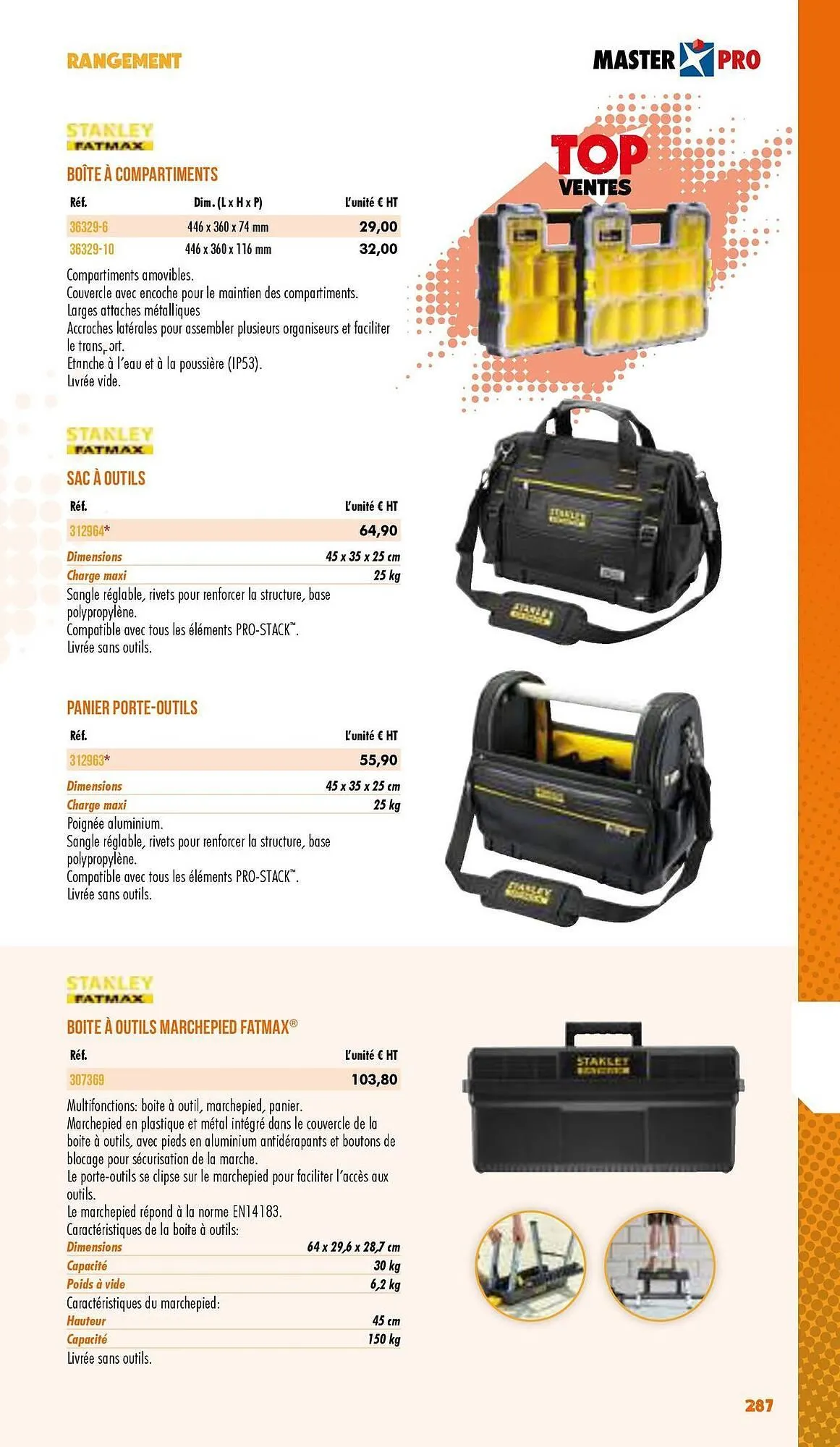 Catalogue Master Pro du 3 janvier au 31 décembre 2025 - Catalogue page 289