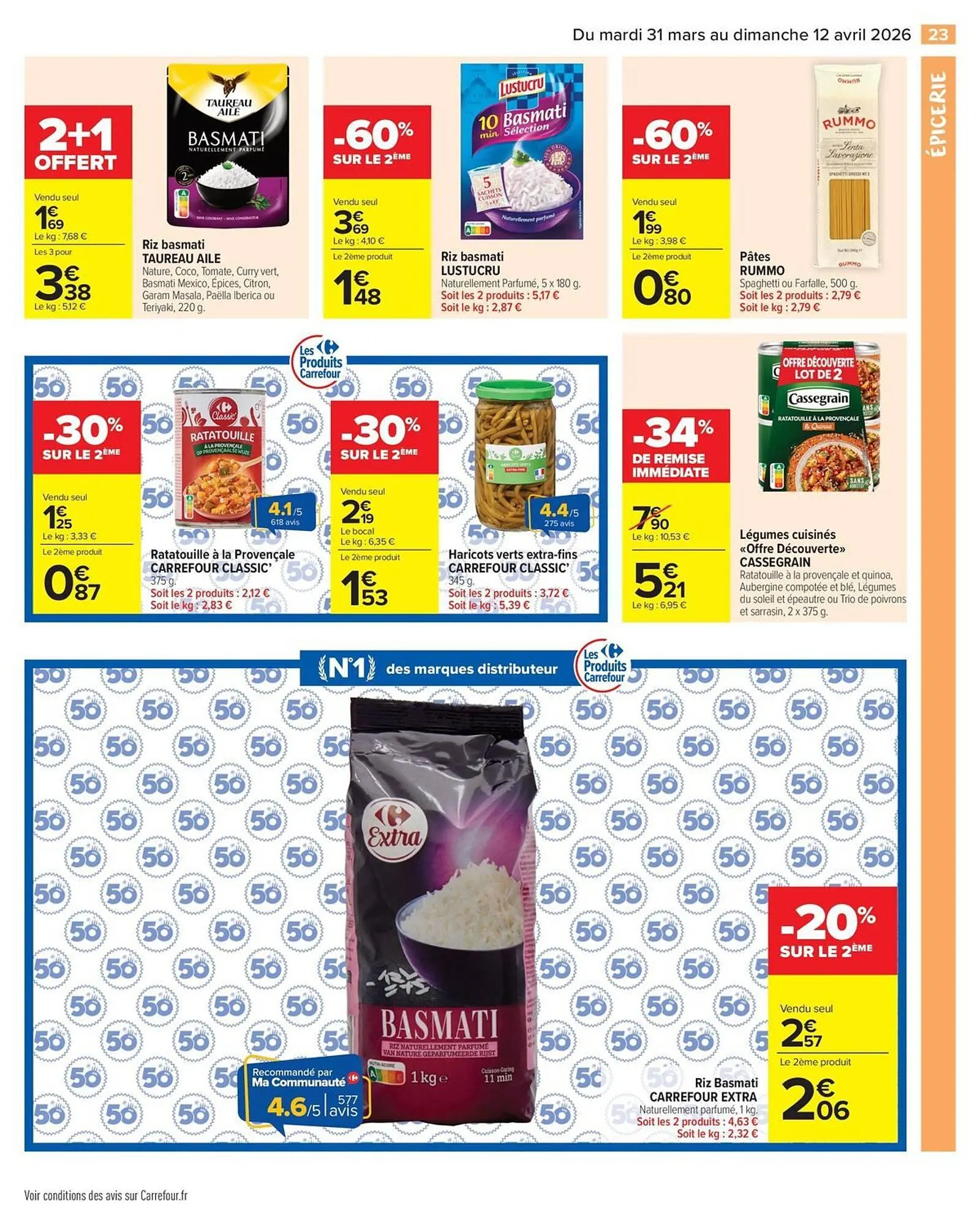 Catalogue Carrefour Market du 31 mars au 12 avril 2026 - Catalogue page 25