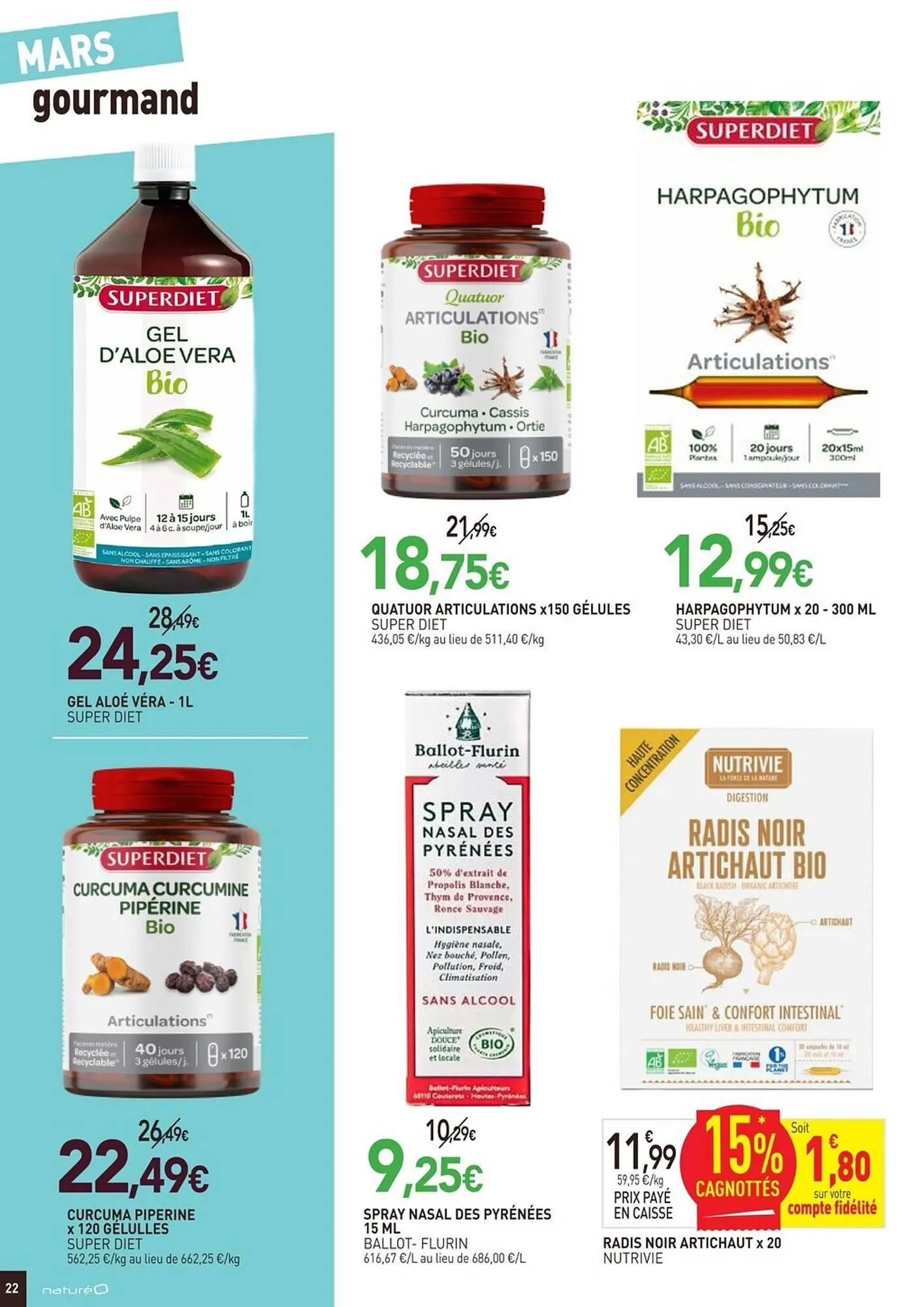 Catalogue naturéO du 25 février au 22 mars 2026 - Catalogue page 22