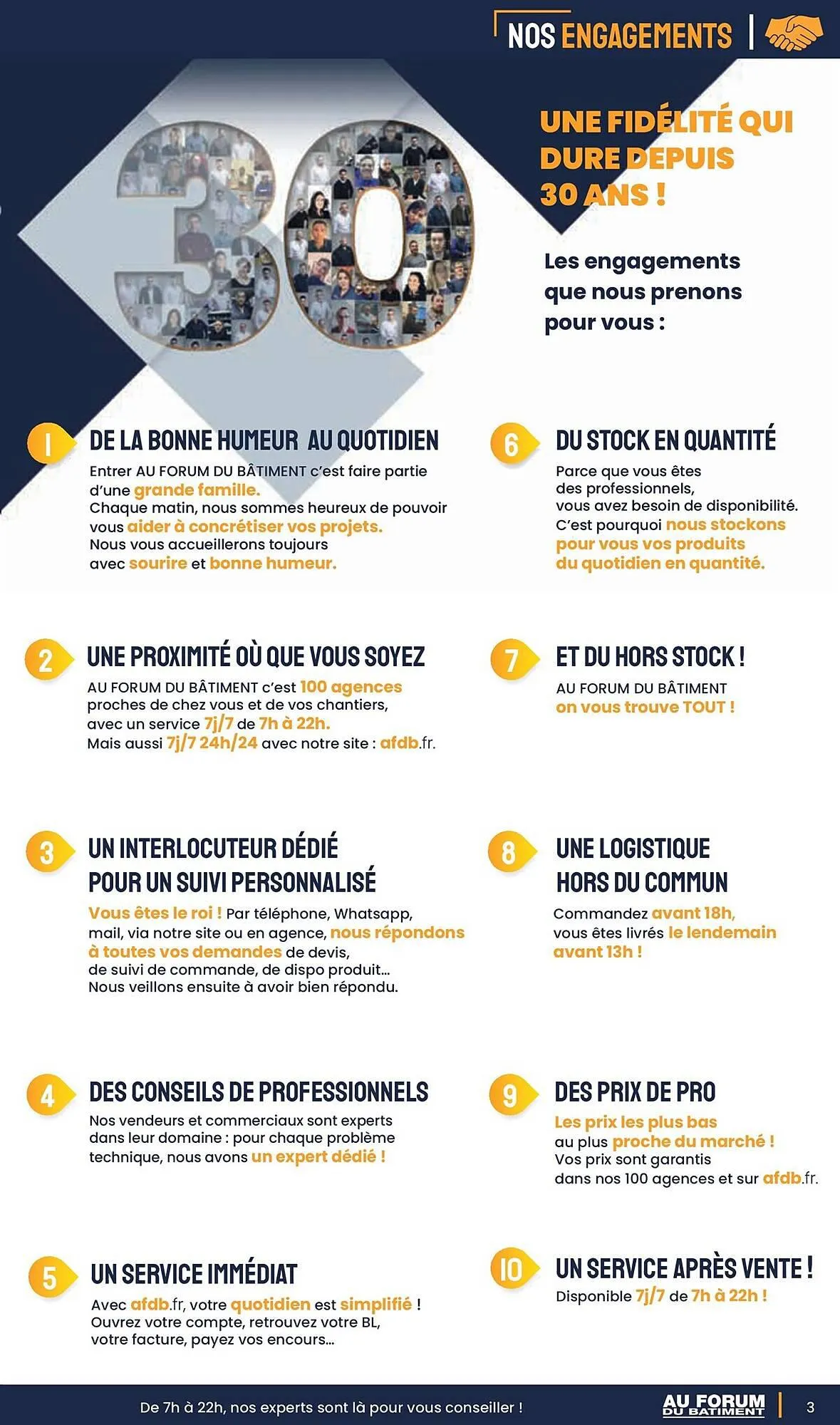 Catalogue Au Forum du Bâtiment du 4 mai au 30 septembre 2023 - Catalogue page 7