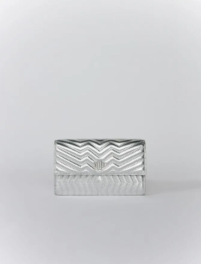 Pochette Clover en cuir