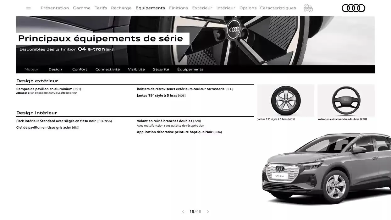 Q4 e-tron du 7 janvier au 31 janvier 2026 - Catalogue page 15