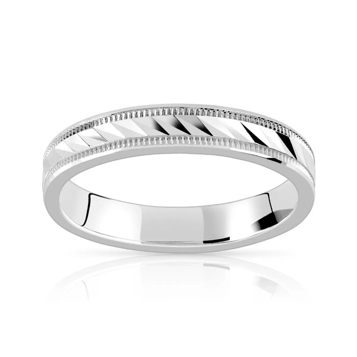 Alliance argent 925 4 mm