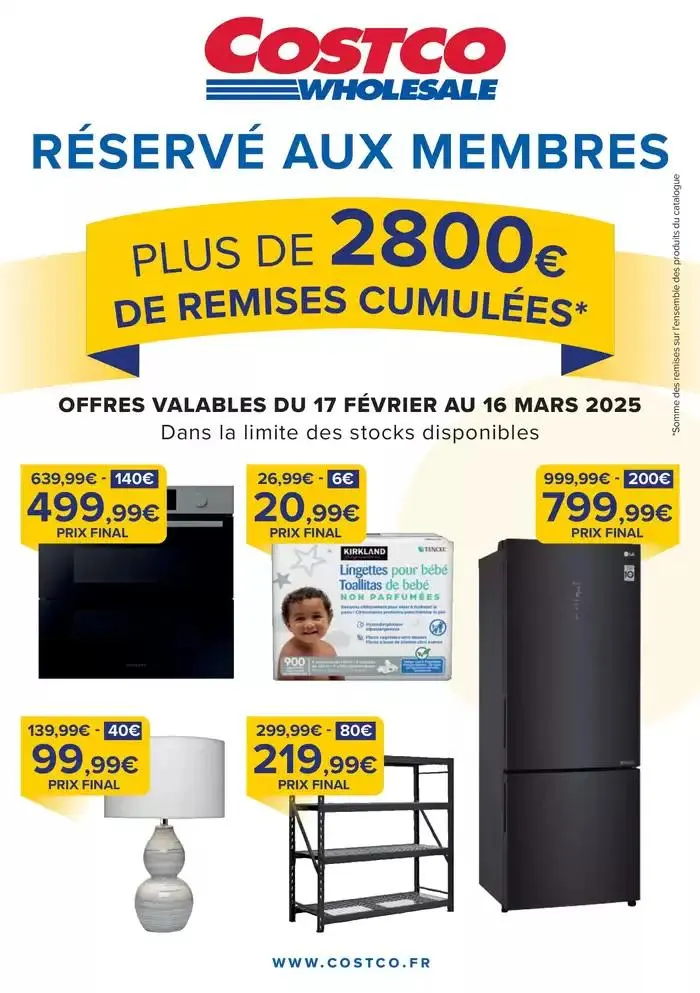 RÉSERVÉ AUX MEMBRES du 17 février au 16 mars 2025 - Catalogue page 1