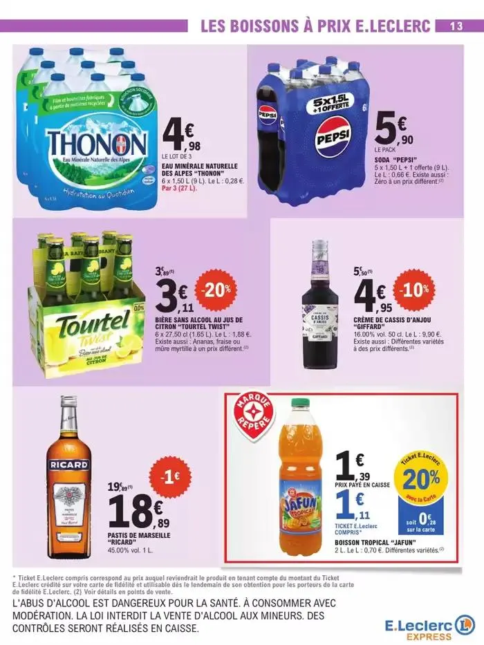 DEPENSER MOINS 5 PÂQUES - EXPRESS du 8 avril au 19 avril 2025 - Catalogue page 13