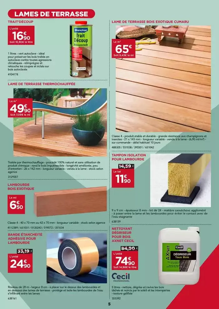 Promo du 3 mars au 19 avril 2025 - Catalogue page 5