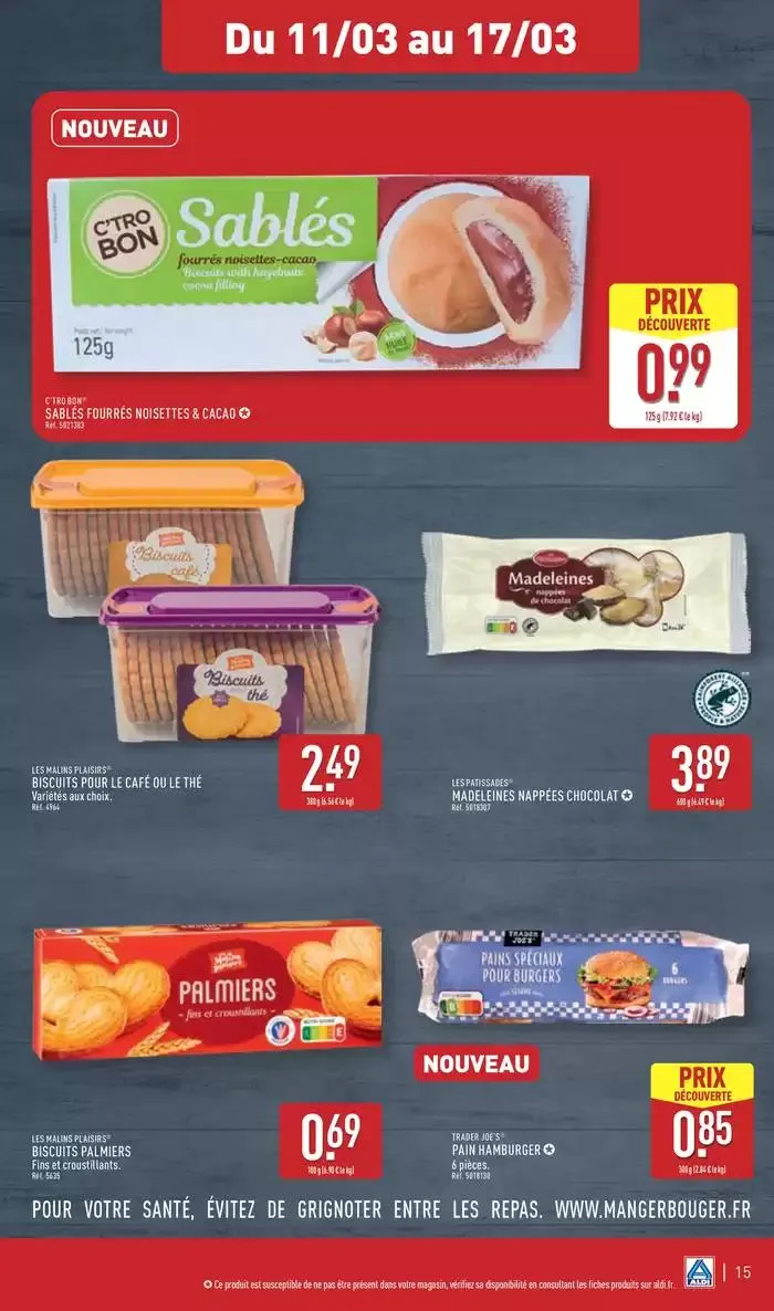 Le meilleur du petit déj à prix discount du 11 mars au 17 mars 2025 - Catalogue page 18