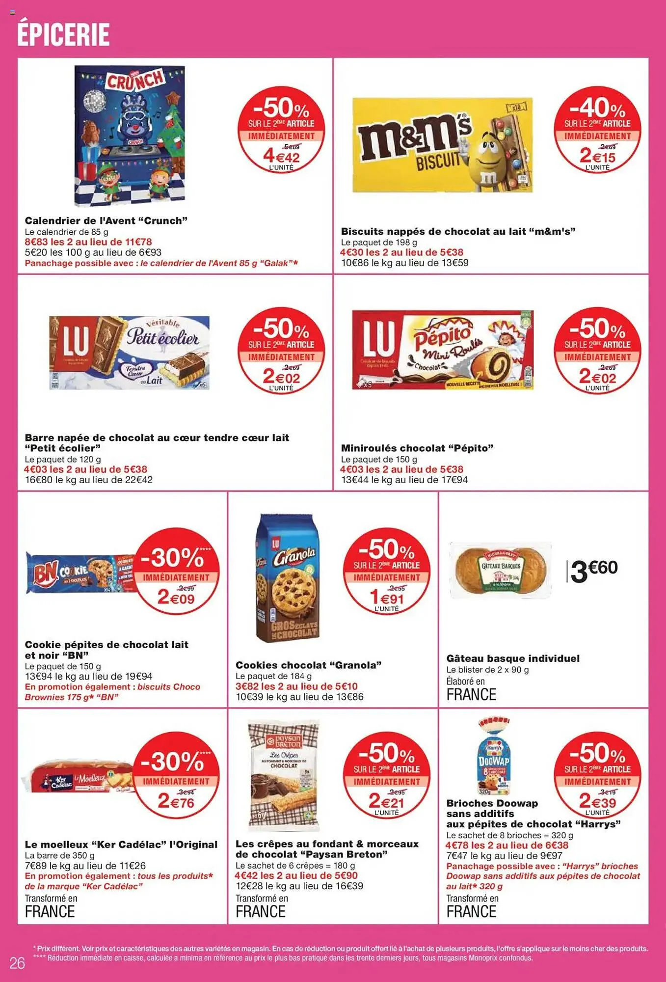 Catalogue Monoprix du 21 octobre au 2 novembre 2025 - Catalogue page 26