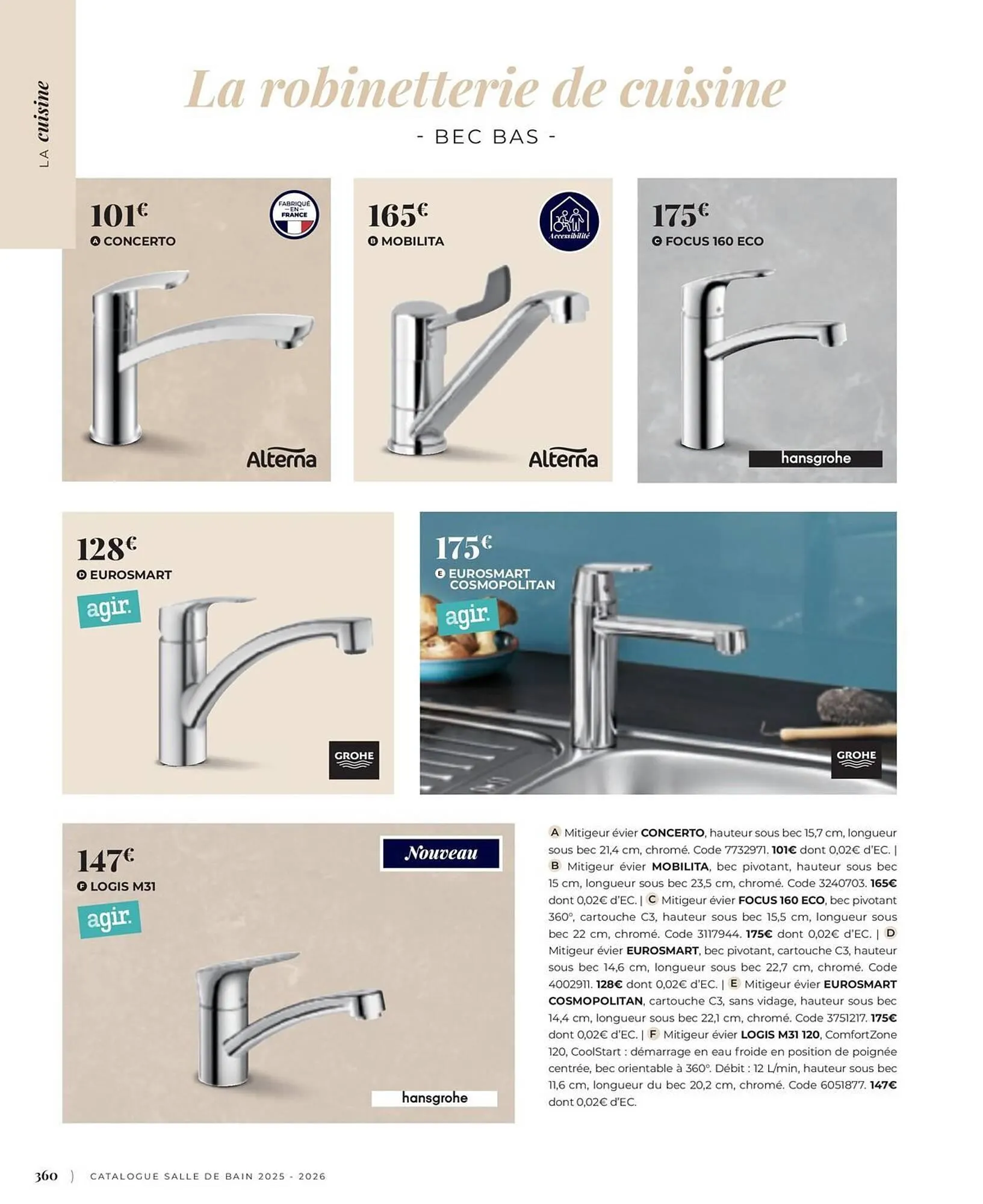 Catalogue Cedeo du 3 juin au 31 décembre 2025 - Catalogue page 360