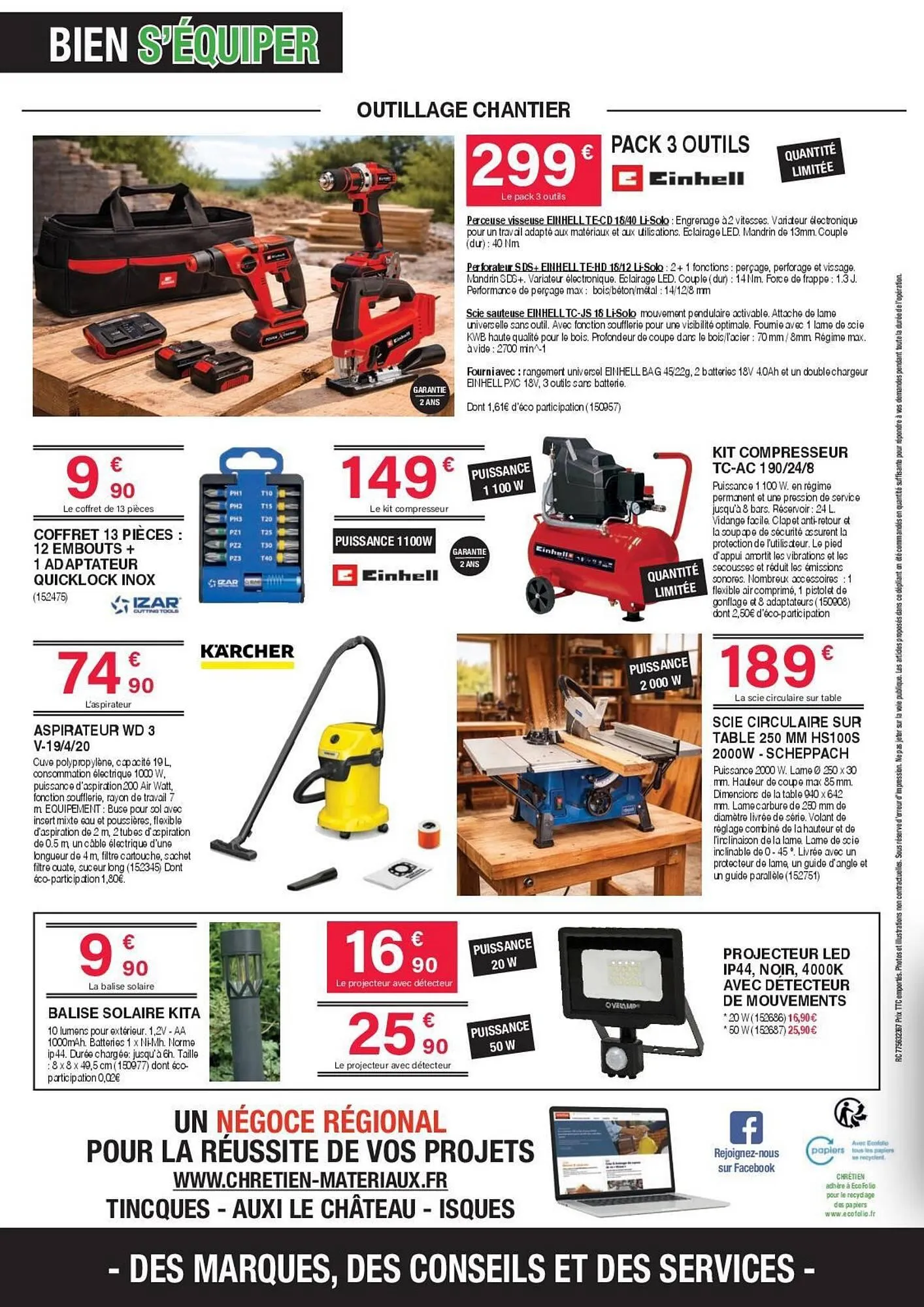 Catalogue Chretien Matériaux du 13 avril au 16 mai 2026 - Catalogue page 16