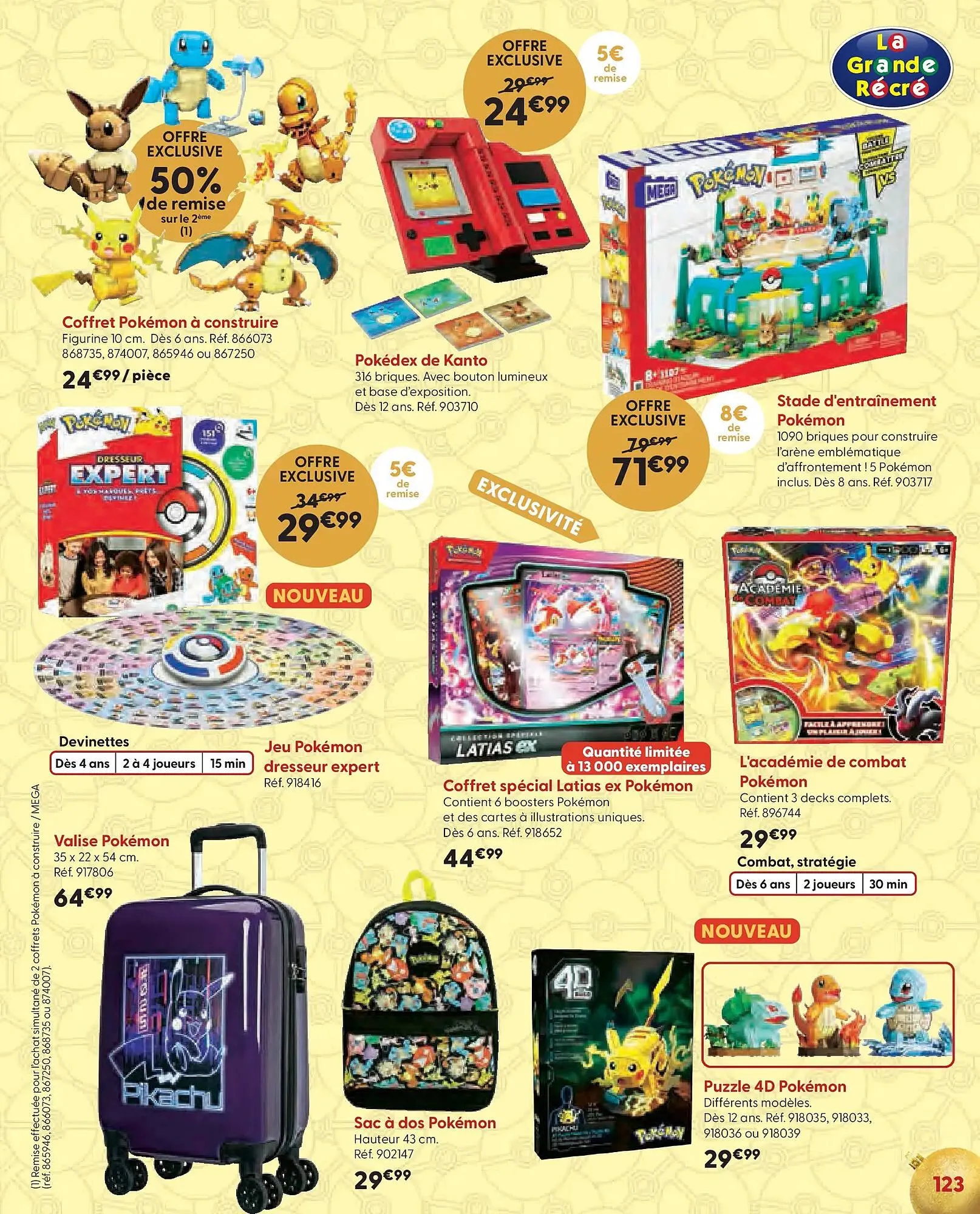 Catalogue La Grande Récré du 15 octobre au 2 décembre 2025 - Catalogue page 123