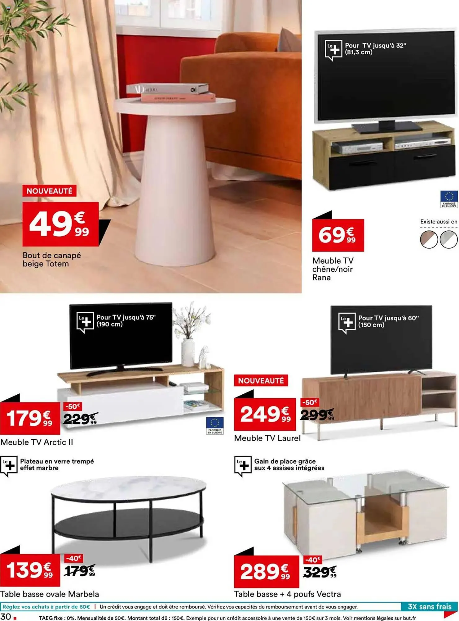 Catalogue BUT du 17 juin au 11 août 2025 - Catalogue page 30