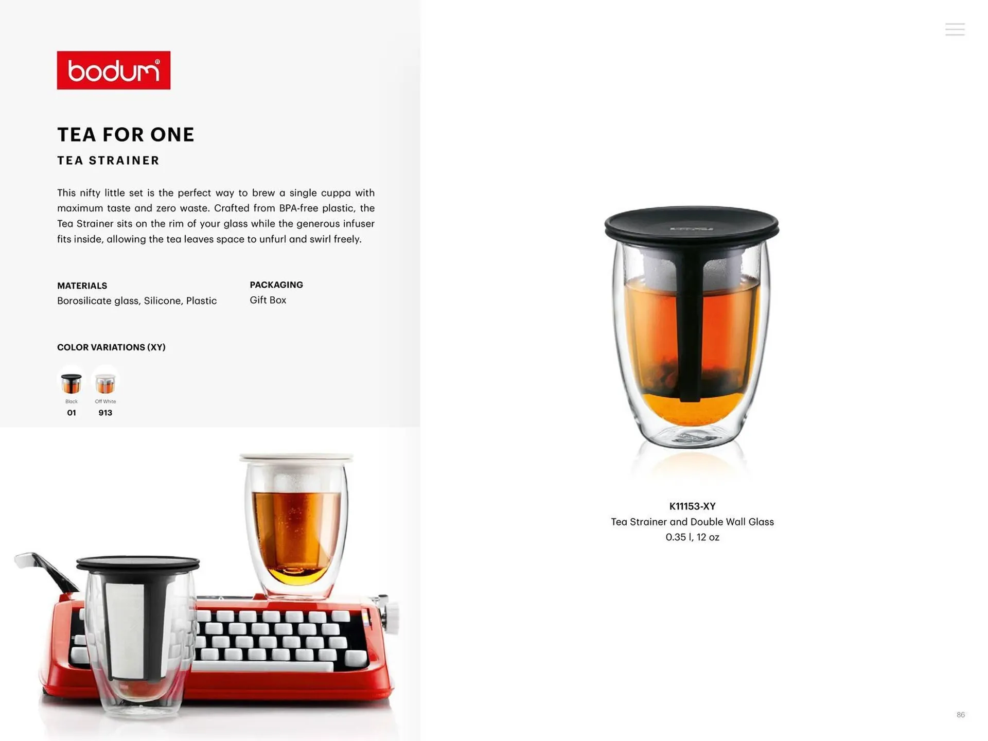 Catalogue Bodum du 25 mars au 31 décembre 2025 - Catalogue page 86