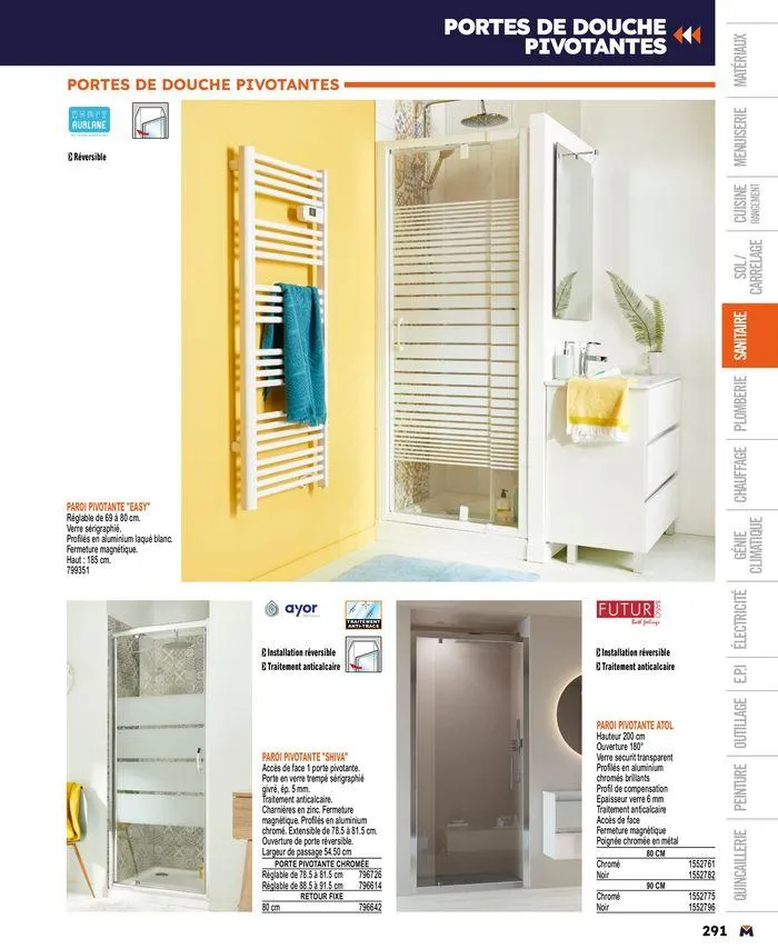 Guide produits 2024 du 15 mars au 31 décembre 2024 - Catalogue page 291