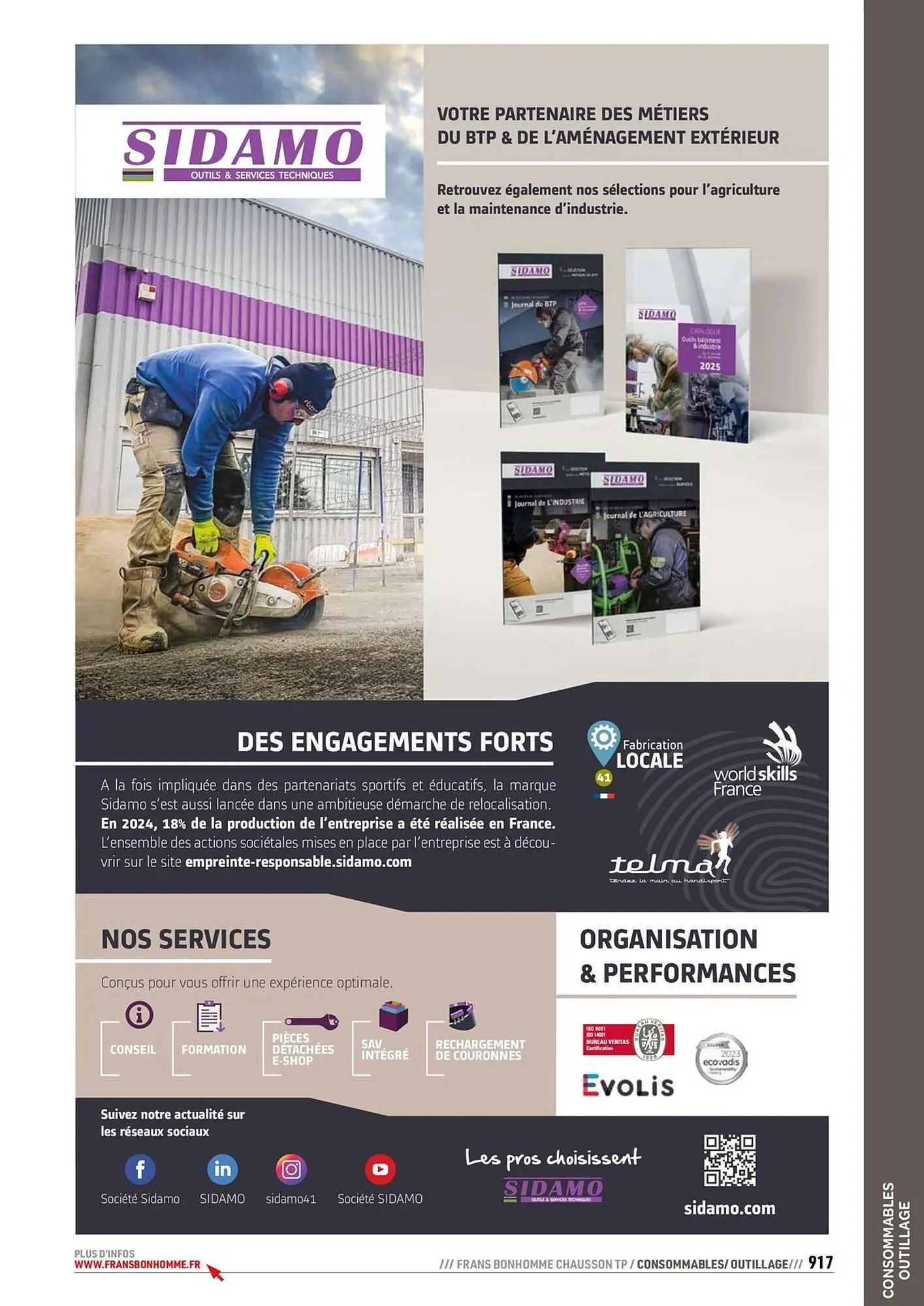 Catalogue Chausson Matériaux du 24 septembre au 31 décembre 2025 - Catalogue page 917