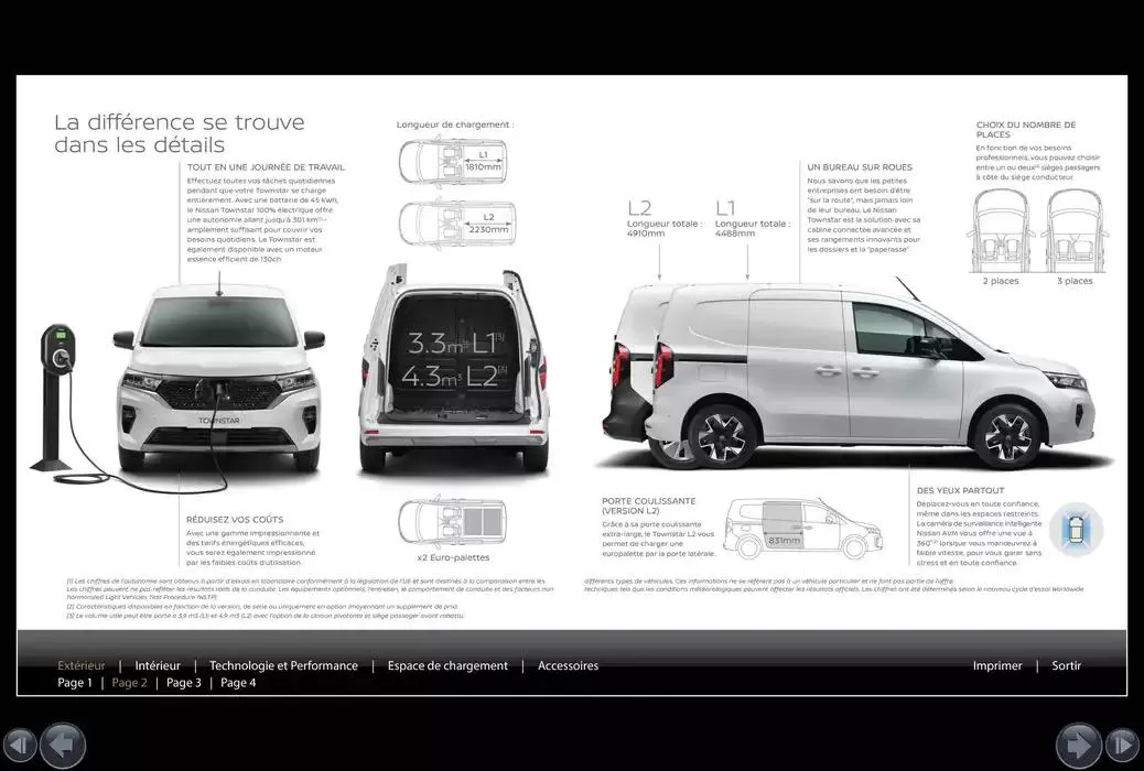 Nissan Townstar Fourgon du 12 mars au 12 mars 2026 - Catalogue page 3