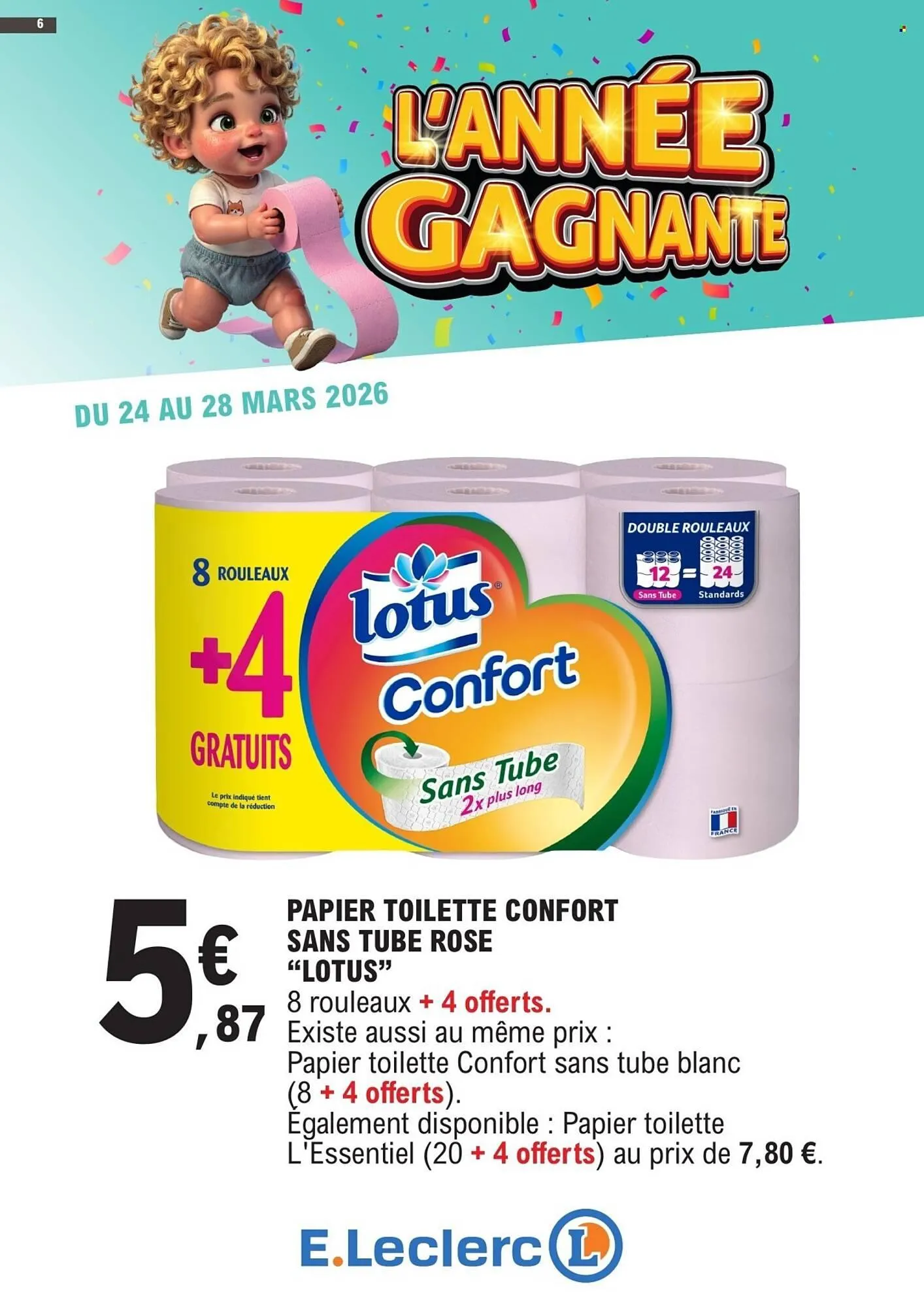 Catalogue E.Leclerc du 24 mars au 28 mars 2026 - Catalogue page 6