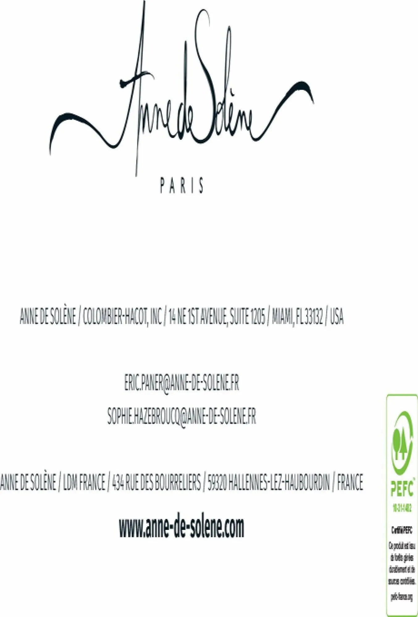 Catalogue Anne de Solène du 14 avril au 31 août 2023 - Catalogue page 40