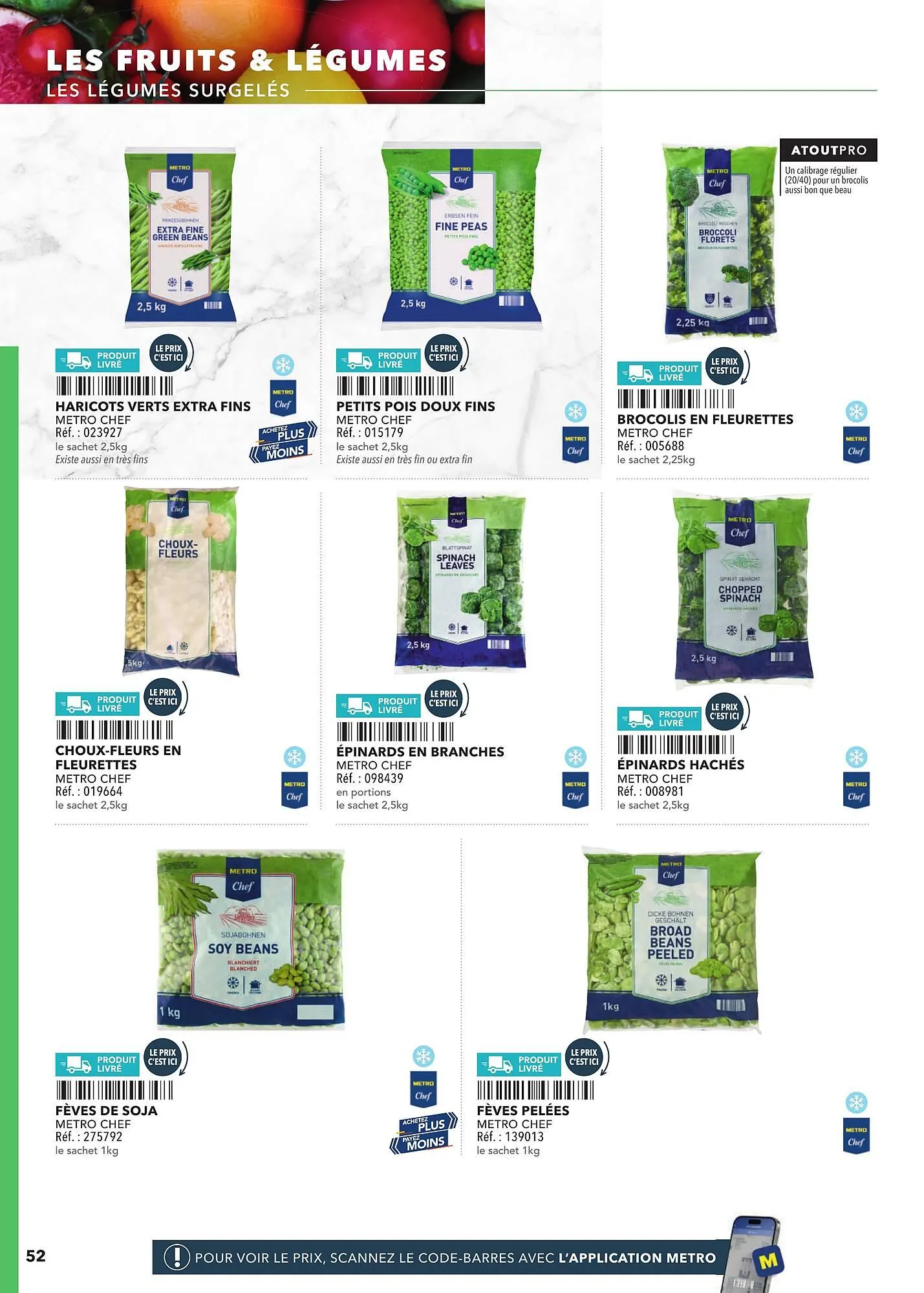 Catalogue METRO du 2 mars au 31 décembre 2025 - Catalogue page 52