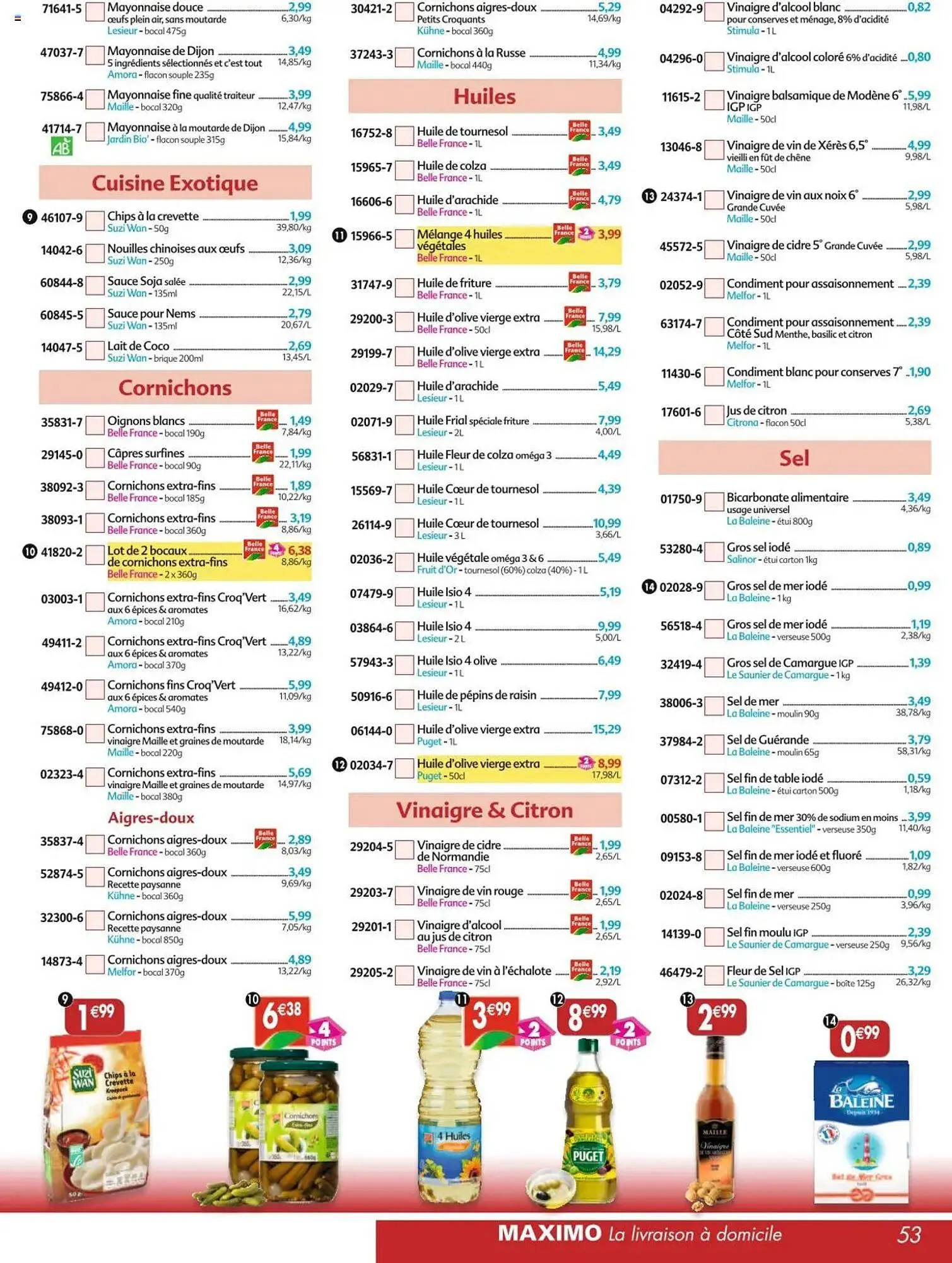 Catalogue Maximo du 12 mai au 8 juin 2025 - Catalogue page 53