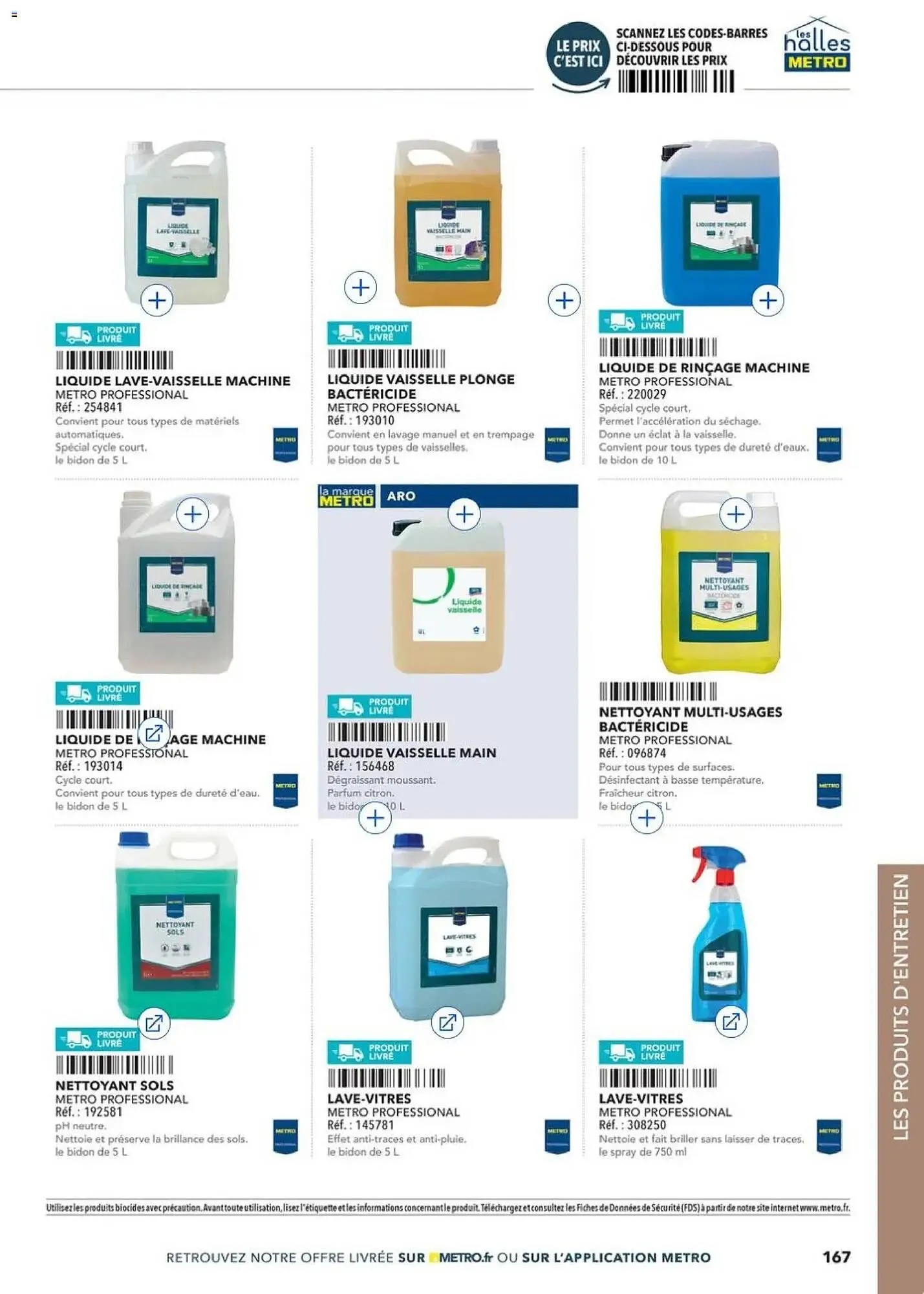 Catalogue METRO du 14 avril au 31 décembre 2026 - Catalogue page 167