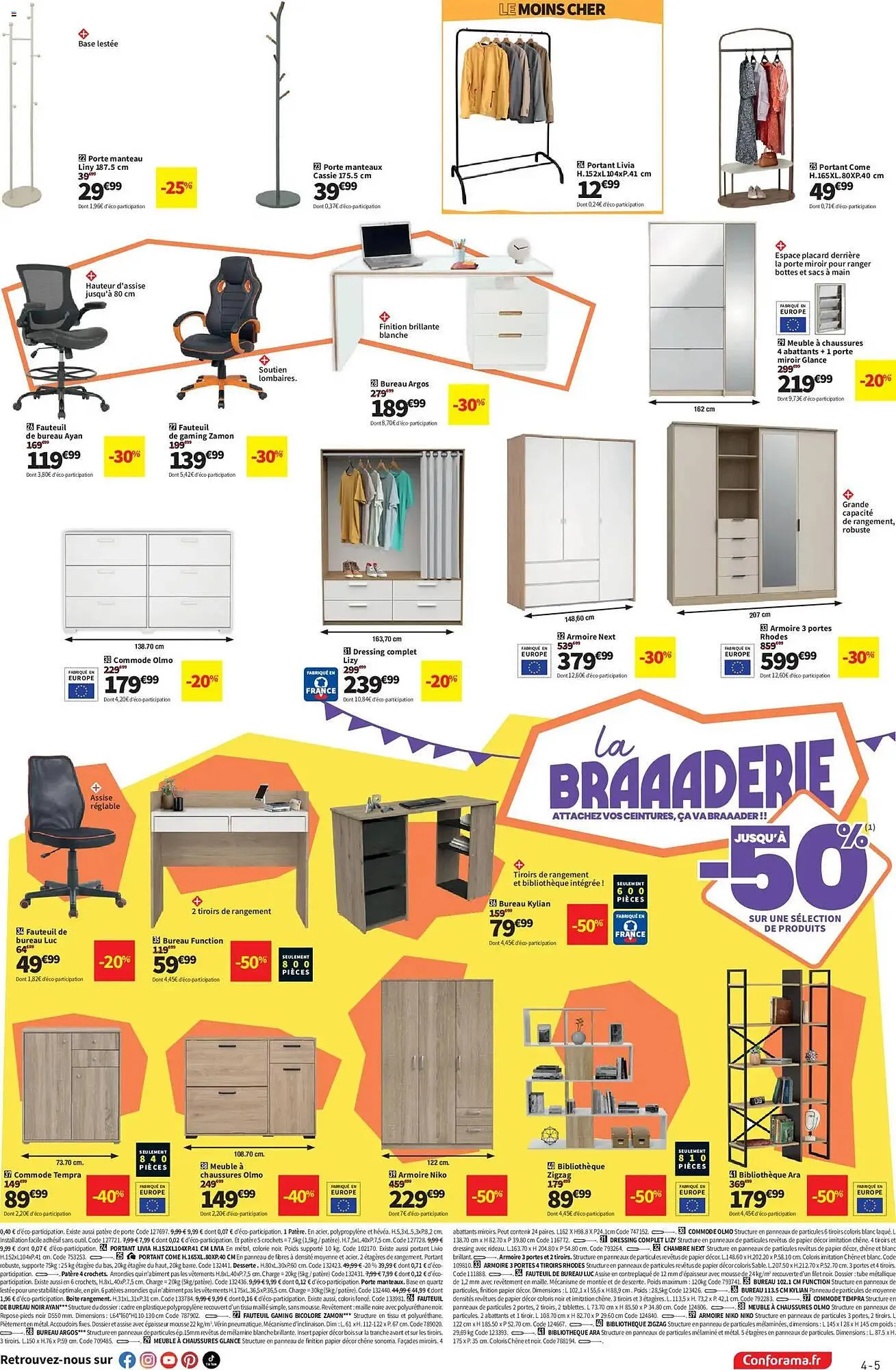 Catalogue Conforama du 31 mars au 27 avril 2026 - Catalogue page 5