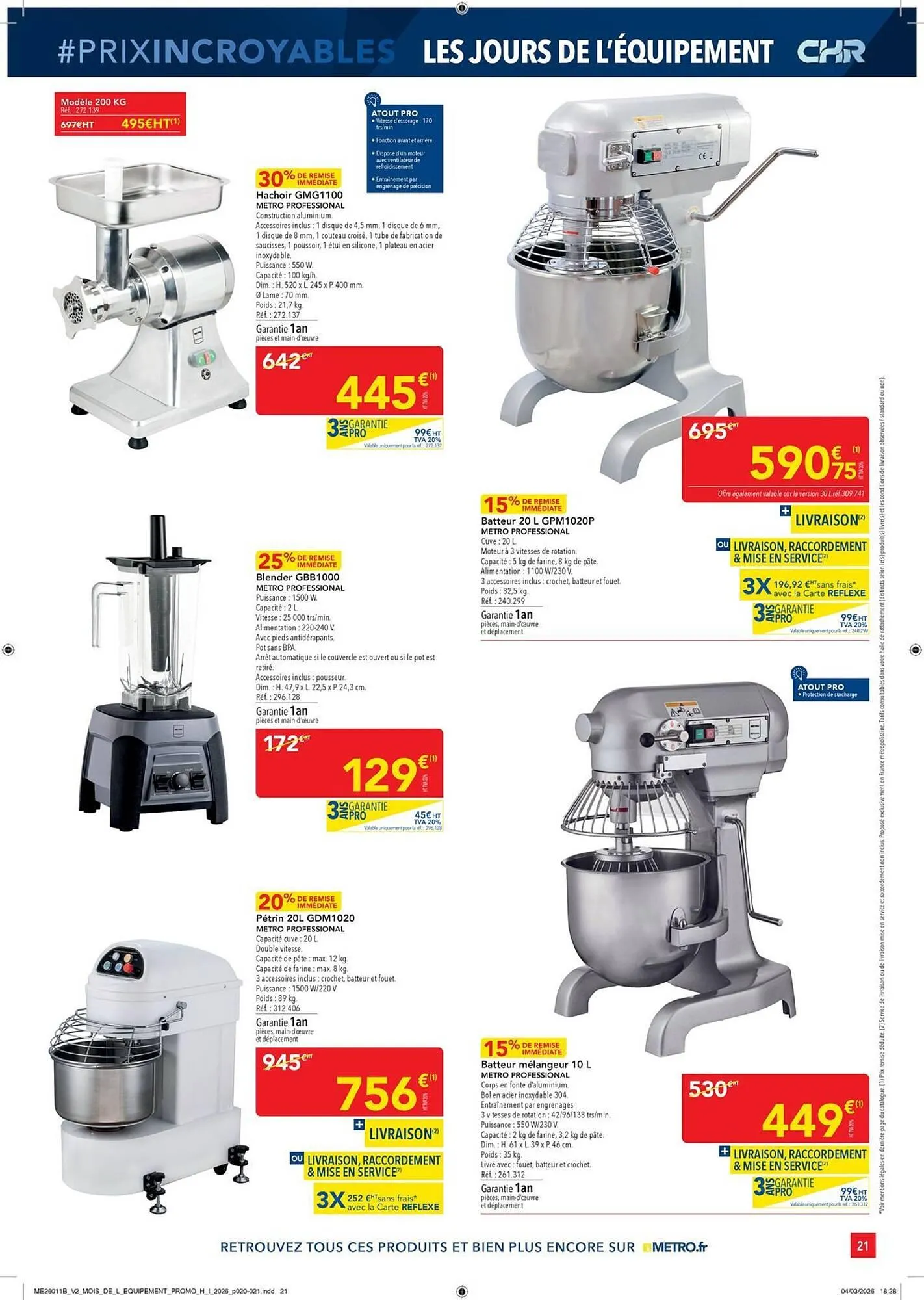 Catalogue METRO du 27 mars au 20 mai 2026 - Catalogue page 21