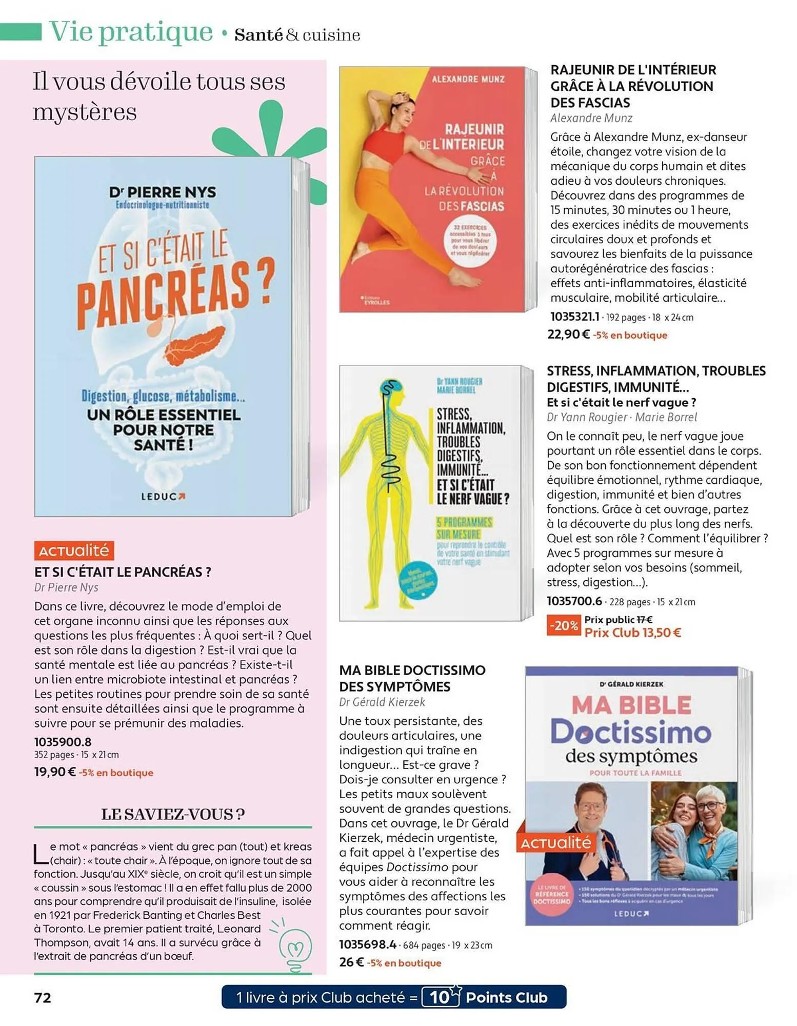 Catalogue France Loisirs du 2 mars au 30 avril 2026 - Catalogue page 72