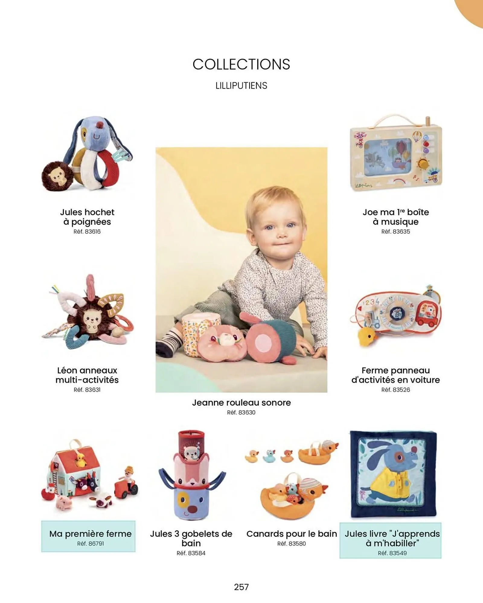 Catalogue Bébé 9 du 14 août au 31 décembre 2026 - Catalogue page 259