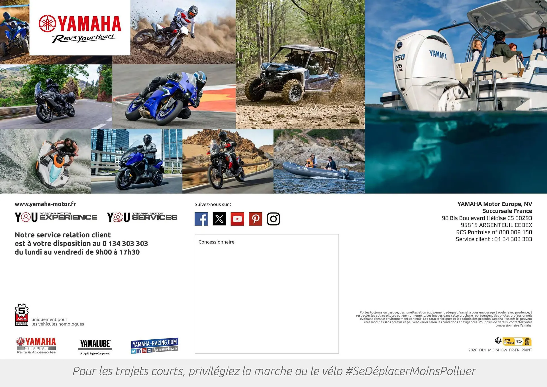 Catalogue Yamaha du 18 février au 31 mars 2026 - Catalogue page 36