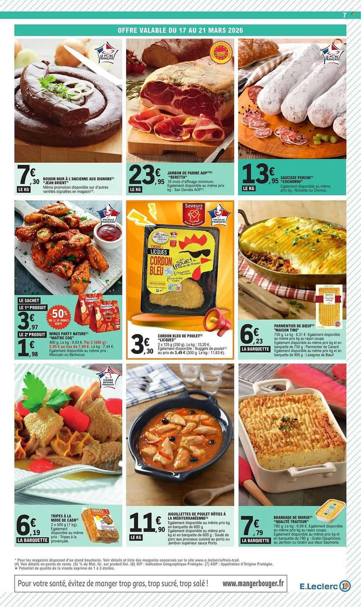 Catalogue E.Leclerc du 17 mars au 28 mars 2026 - Catalogue page 7