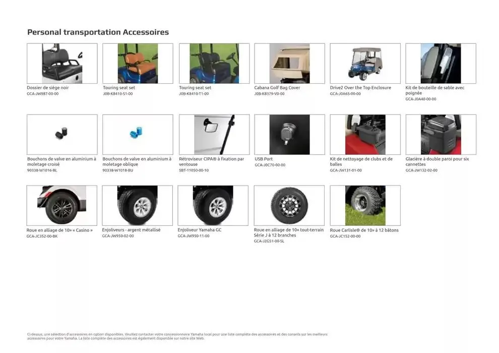 Catalogue Yamaha du 15 avril au 31 décembre 2025 - Catalogue page 23