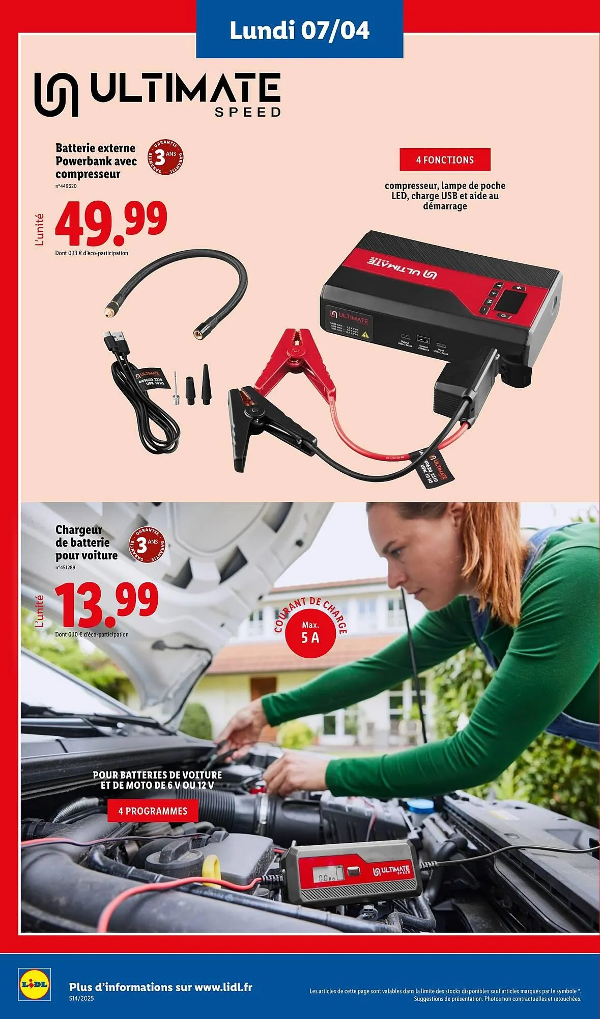 Catalogue Lidl du 3 avril au 9 avril 2025 - Catalogue page 48