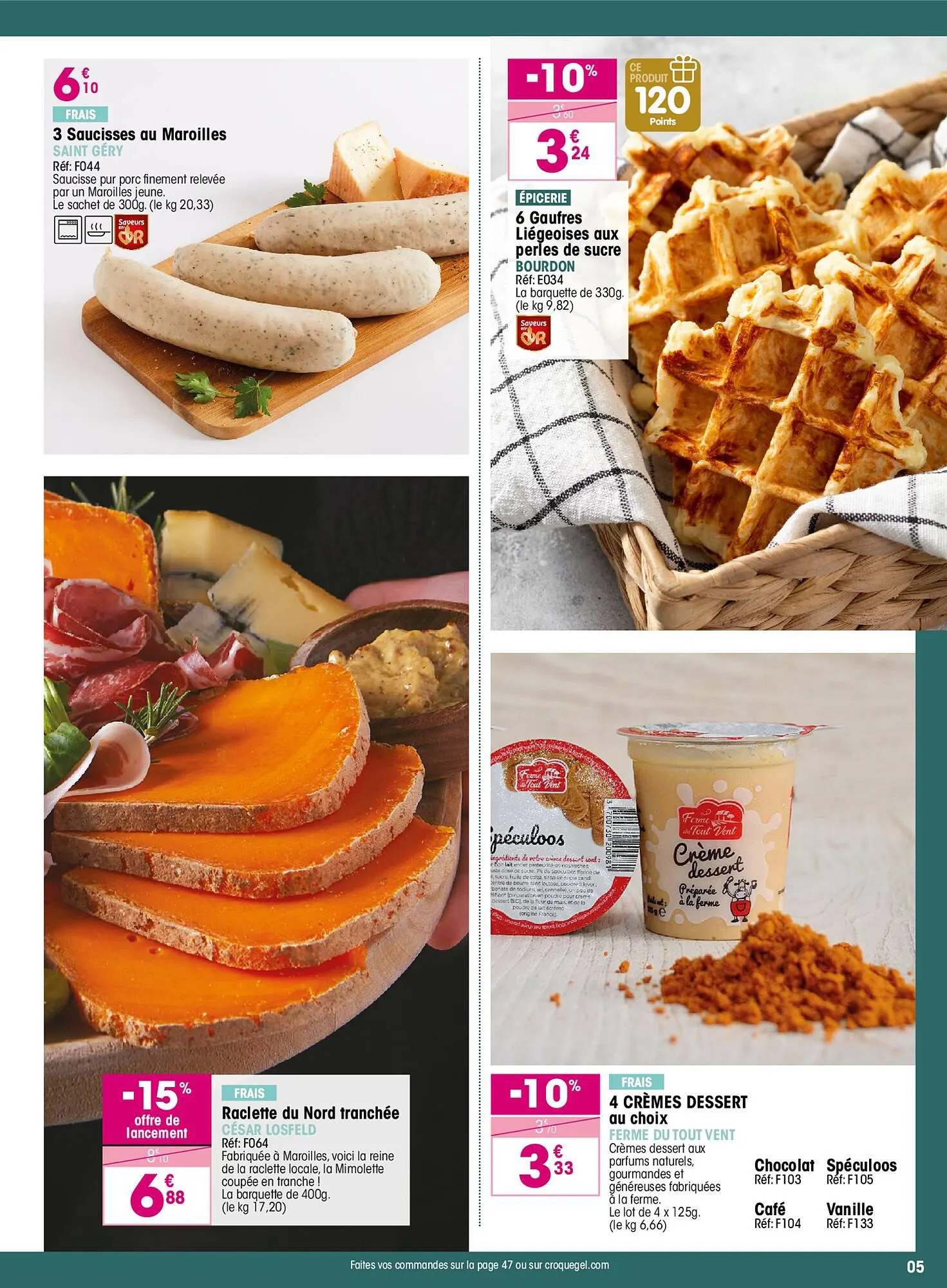 Catalogue Croque Gel du 28 octobre au 26 novembre 2023 - Catalogue page 5