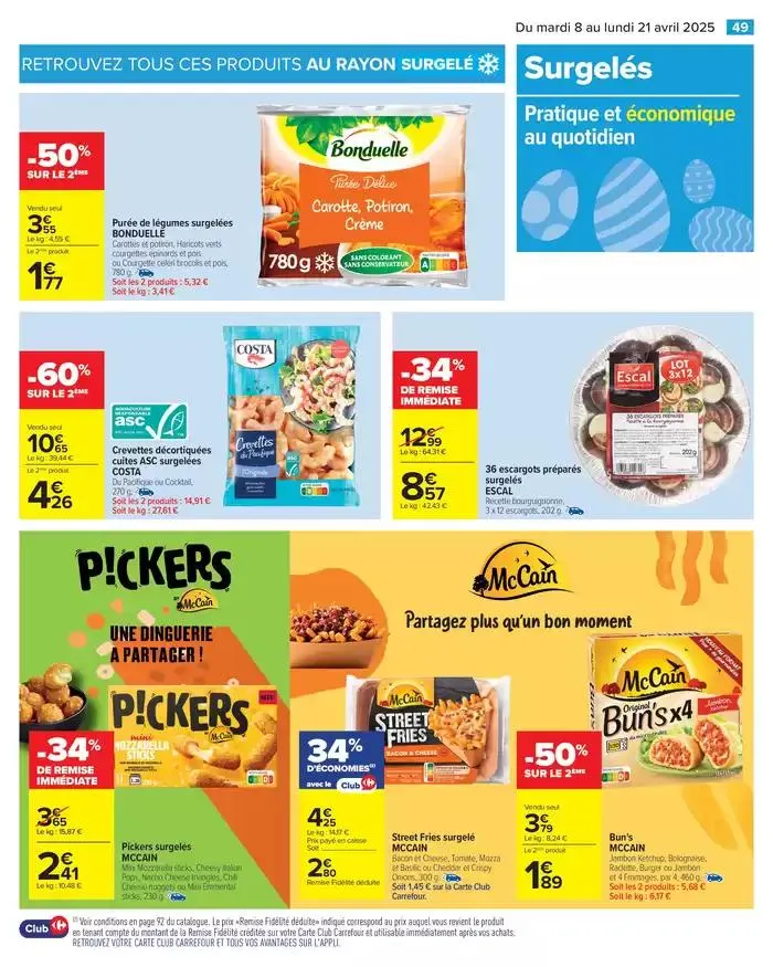 JOYEUSES PÂQUES & MEILLEURS PRIX du 8 avril au 21 avril 2025 - Catalogue page 51